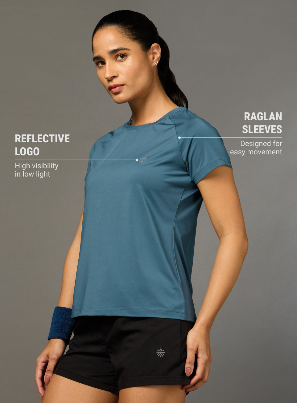 Women's Blue Racer's Pro T-shirt