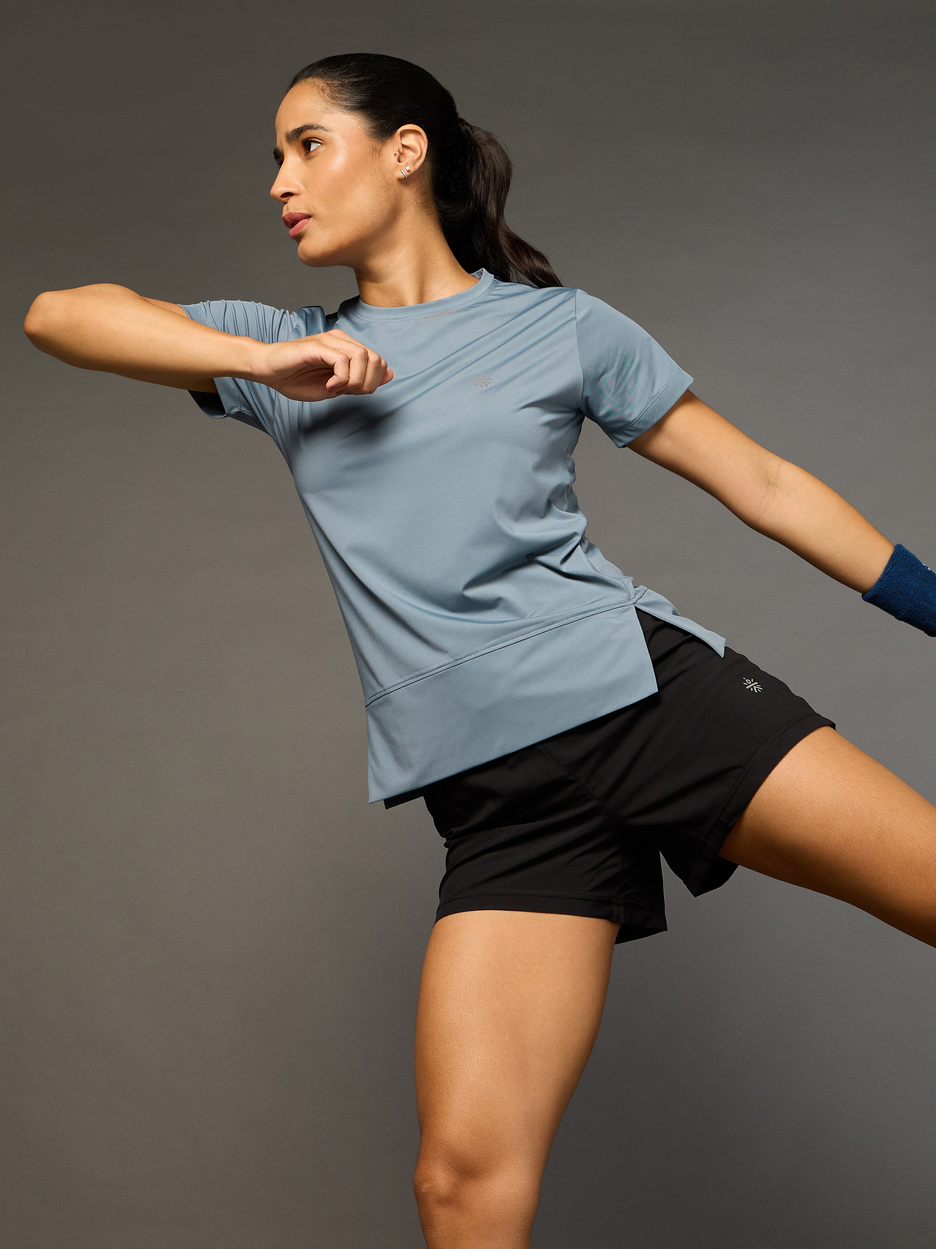 Women's Sky Blue Forward Motion T-shirt