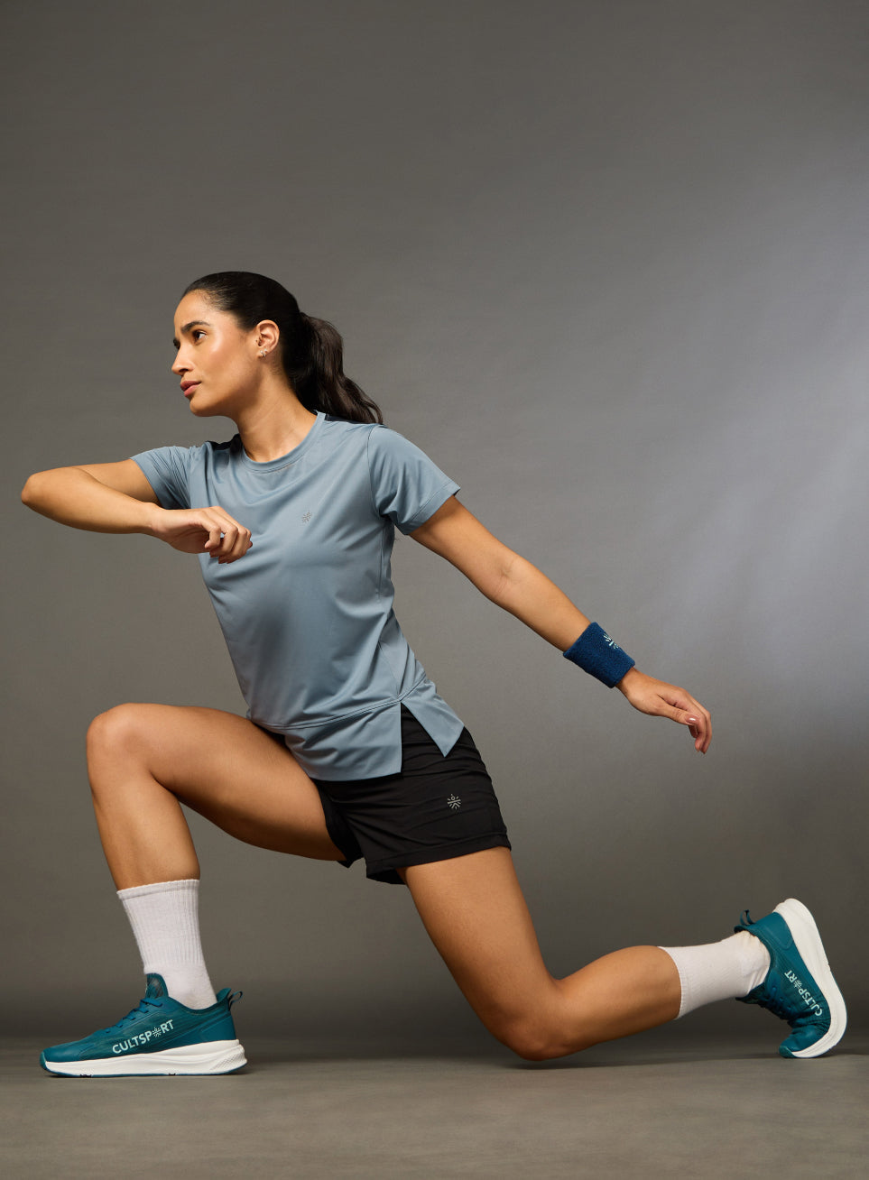 Women's Sky Blue Forward Motion T-shirt