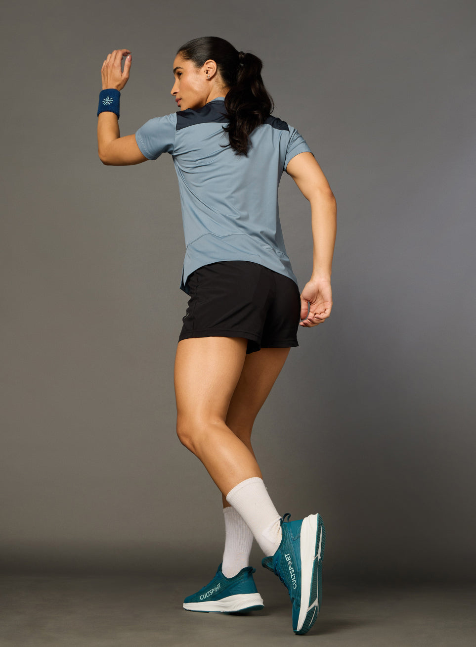 Women's Sky Blue Forward Motion T-shirt
