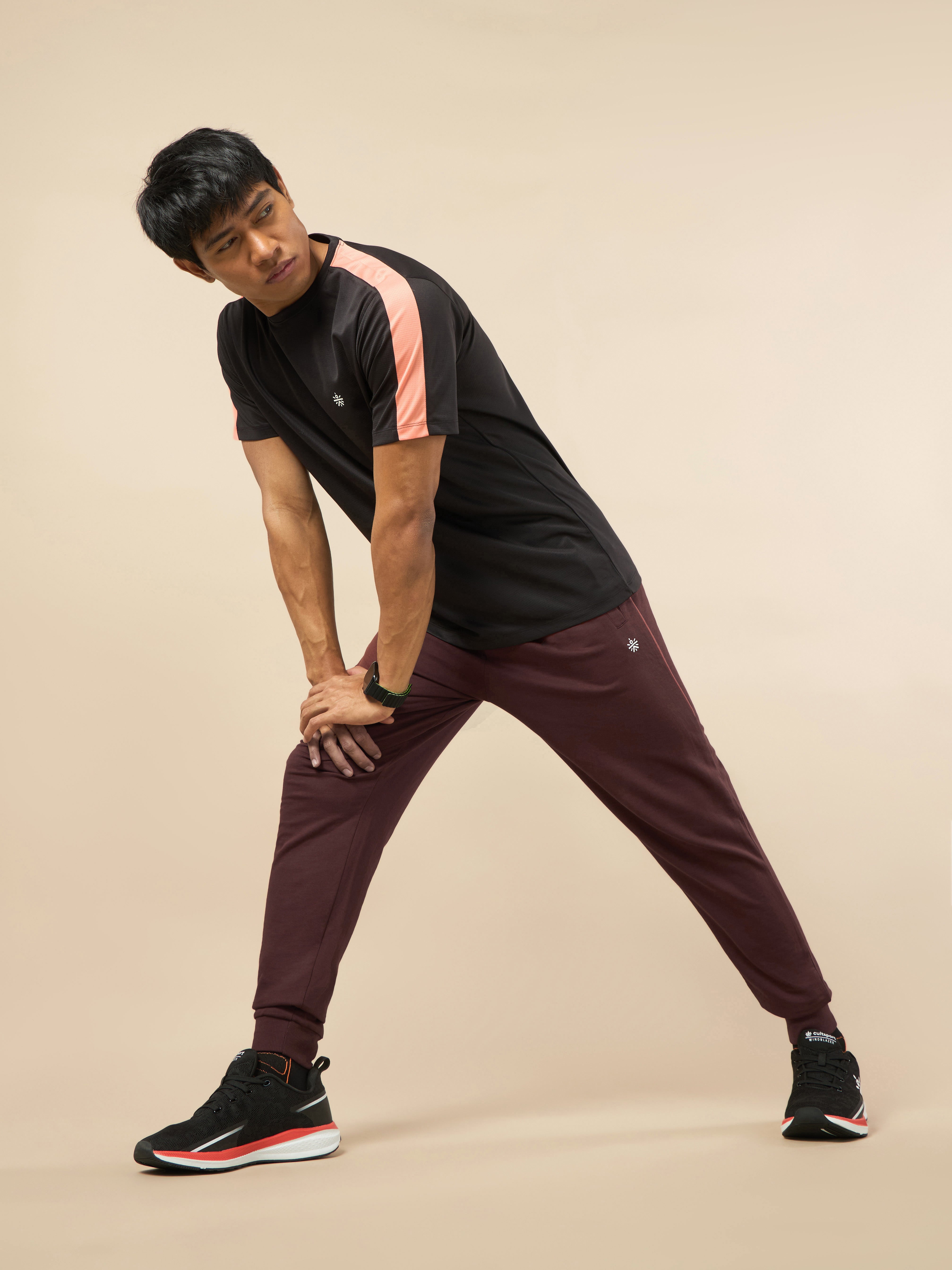 Men's Training Essential Brown Joggers