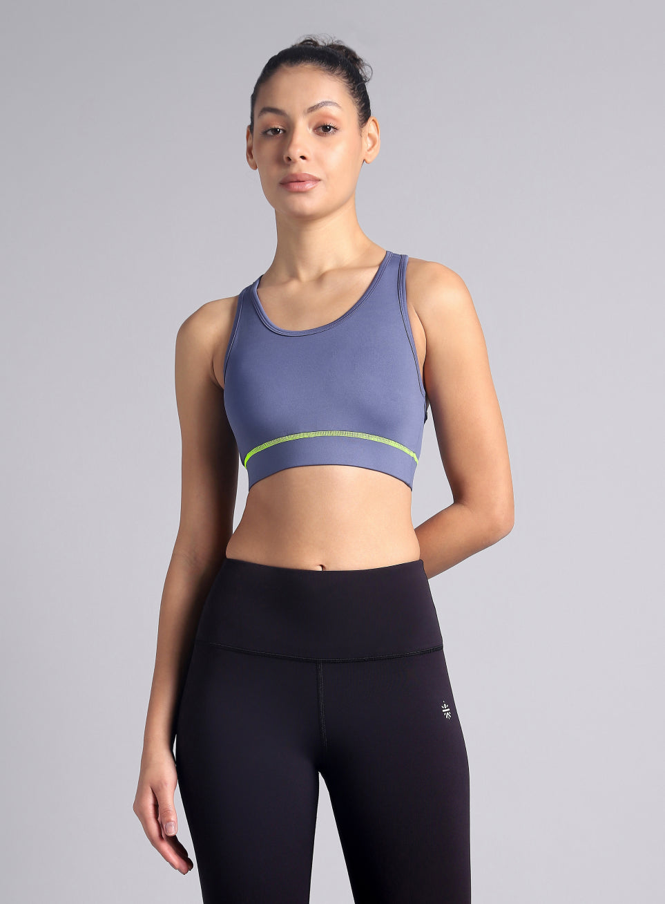 Purple Train-in Medium Support Sports Bra