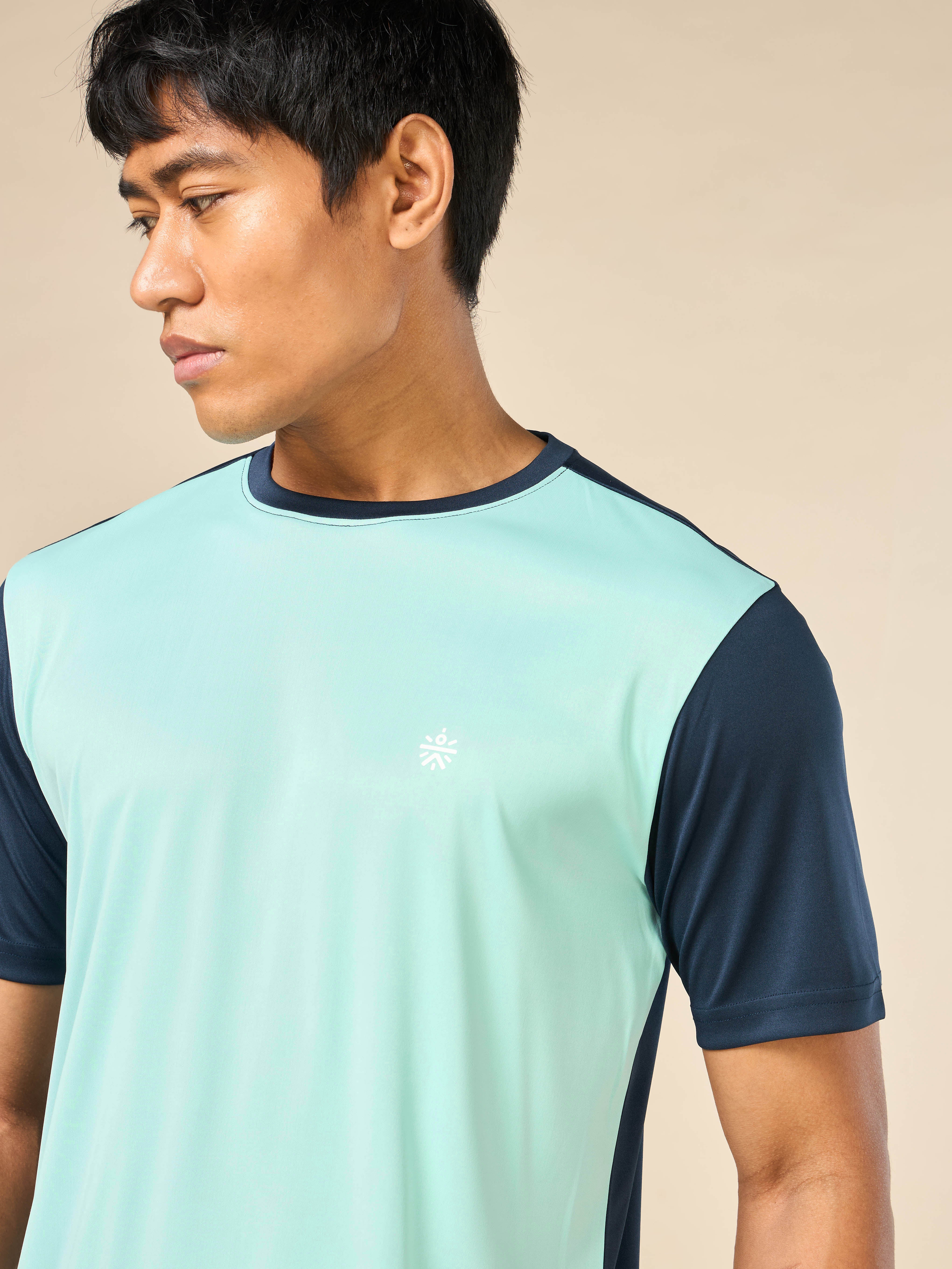 Men's Play Big Fly Dry Turquoise T-shirt