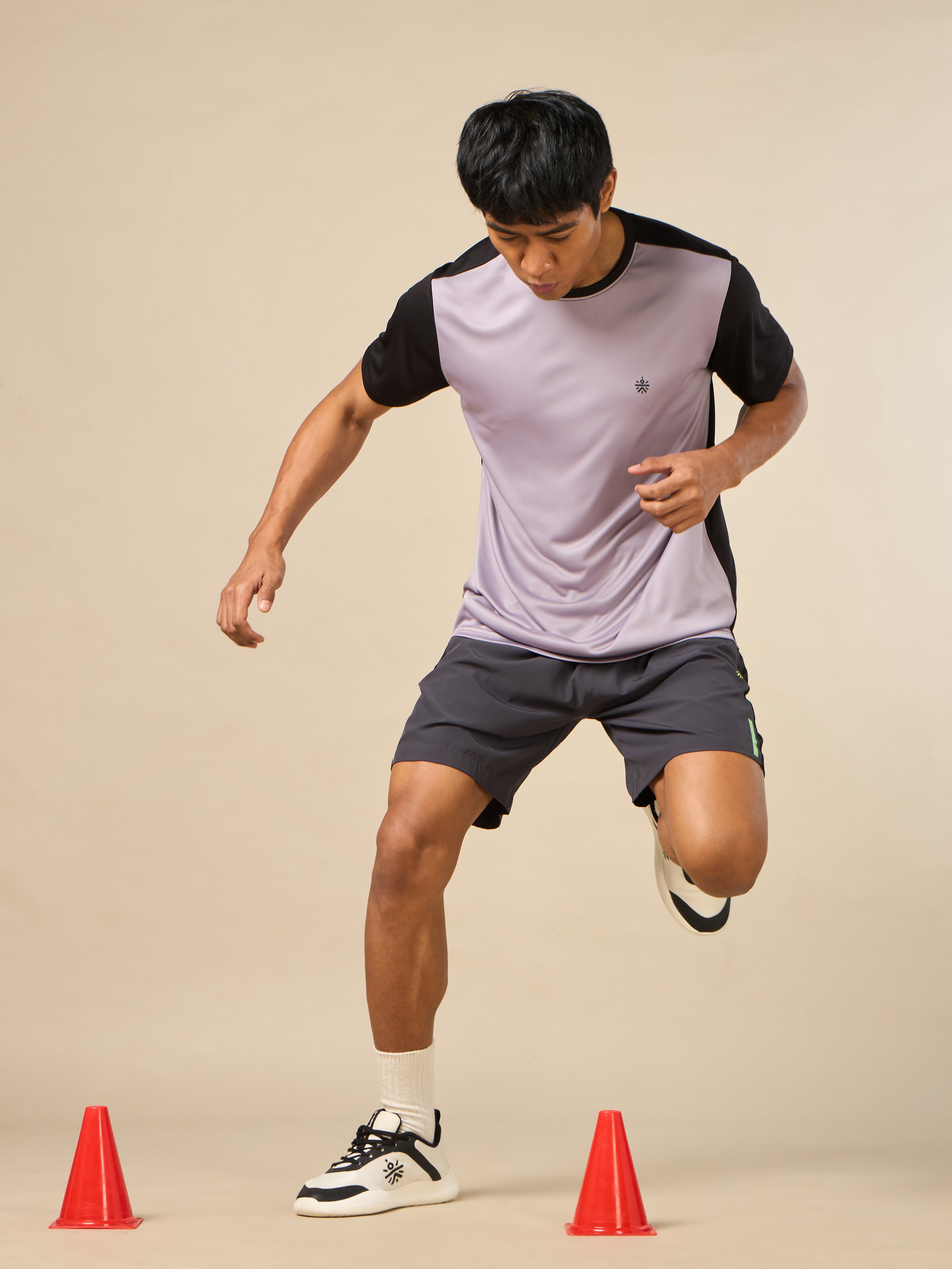 Men's Play Big Fly Dry Purple T-shirt