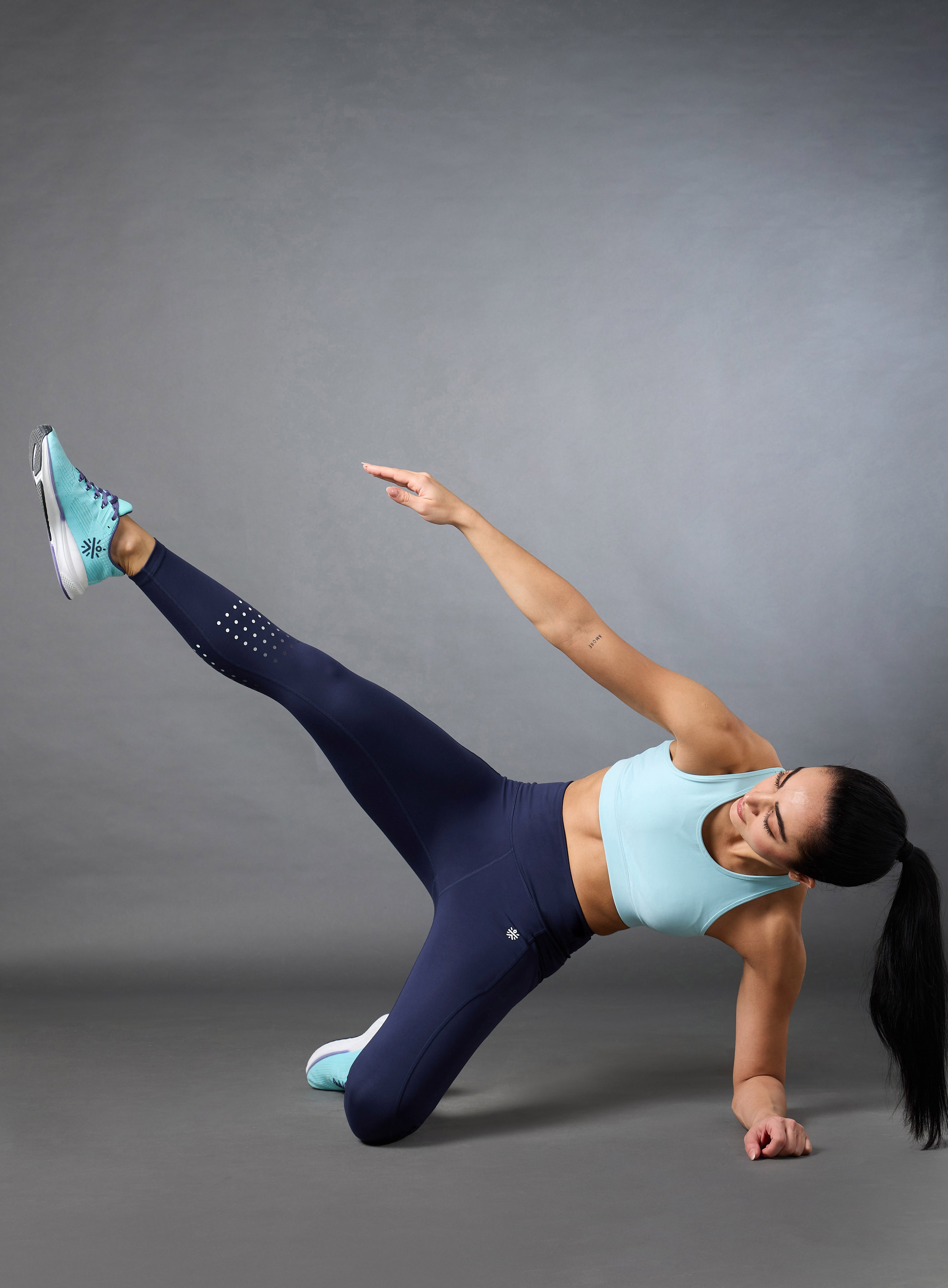 Women's Navy Ultimate Run COMFLex Tights