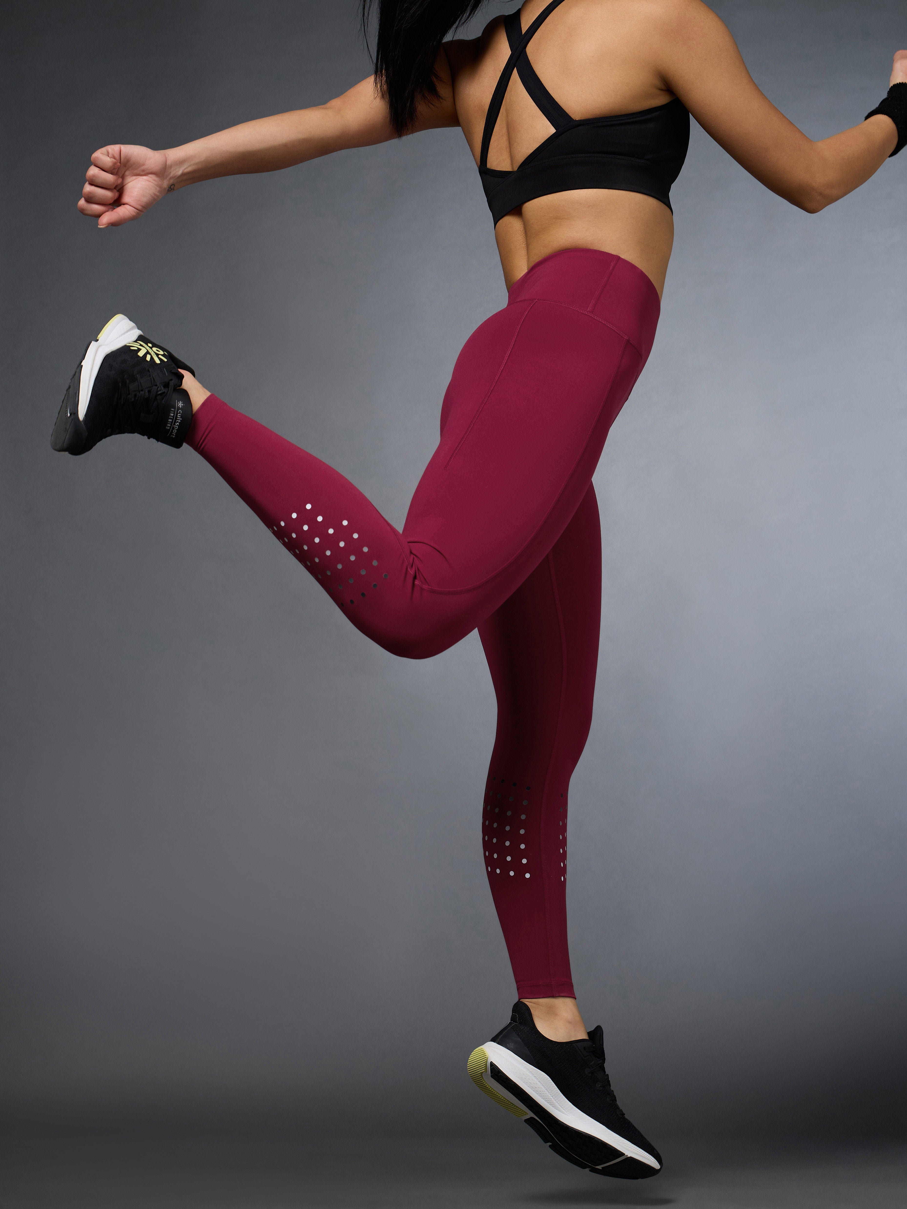 Women's Pink Ultimate Run COMFLex Tights