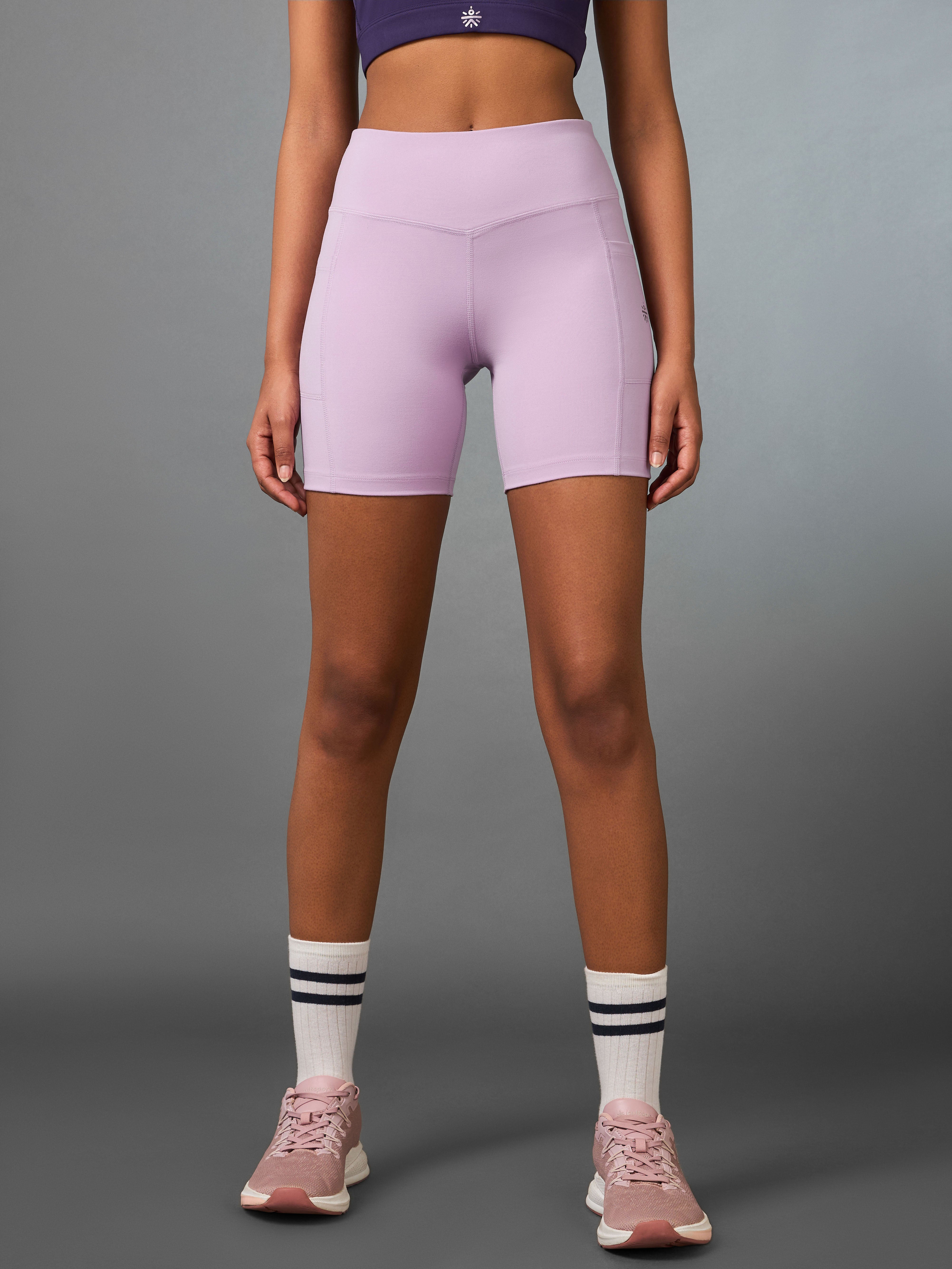 Women's Lavender Multi Sports Cycling COMFLex Shorts