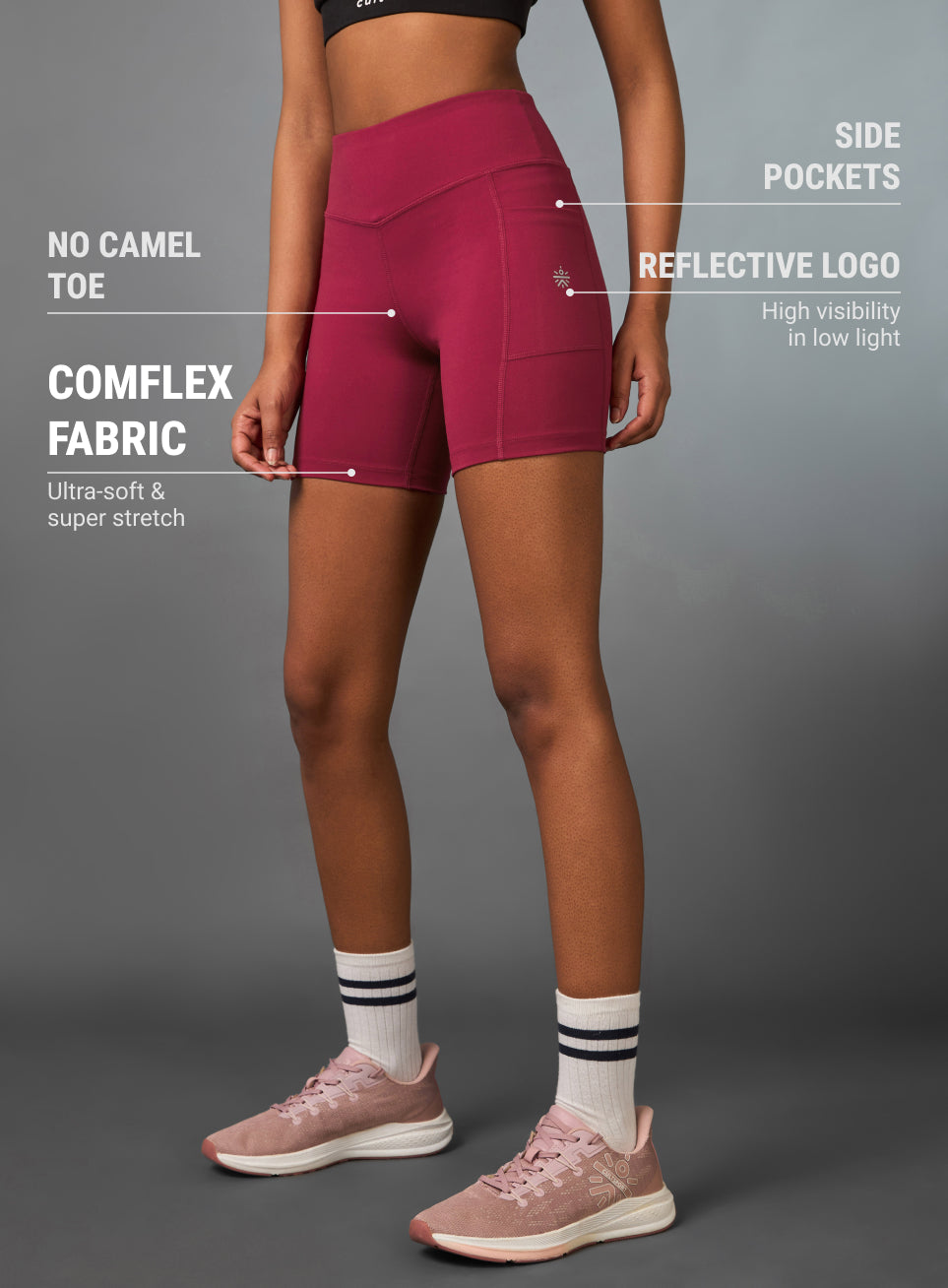 Women's Rose Multi Sports Cycling COMFLex Shorts