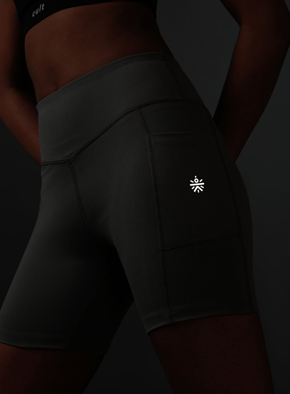 Women's Grey Multi Sports Cycling COMFLex Shorts