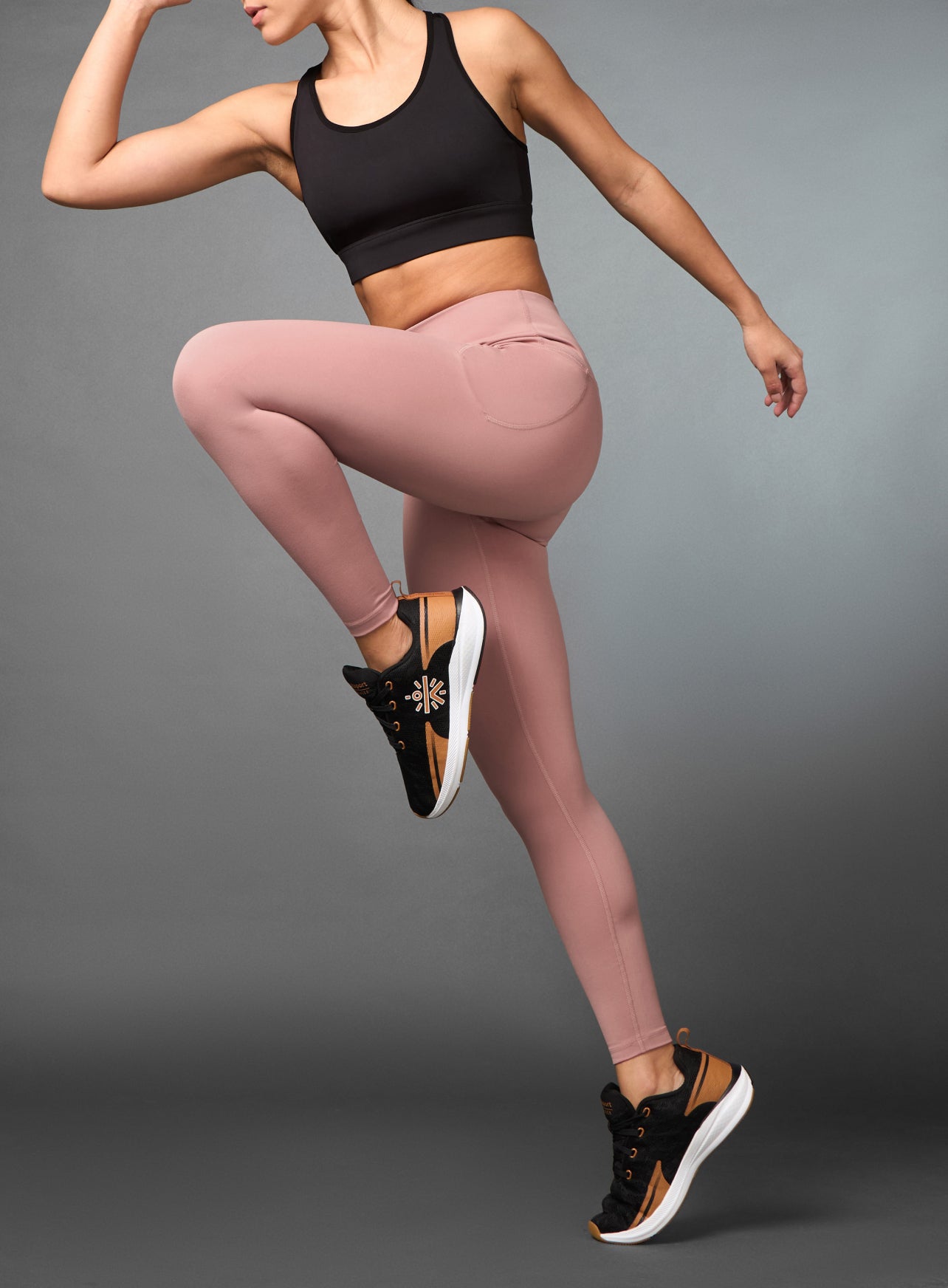 Women's Pink Train All Day COMFlex Tights