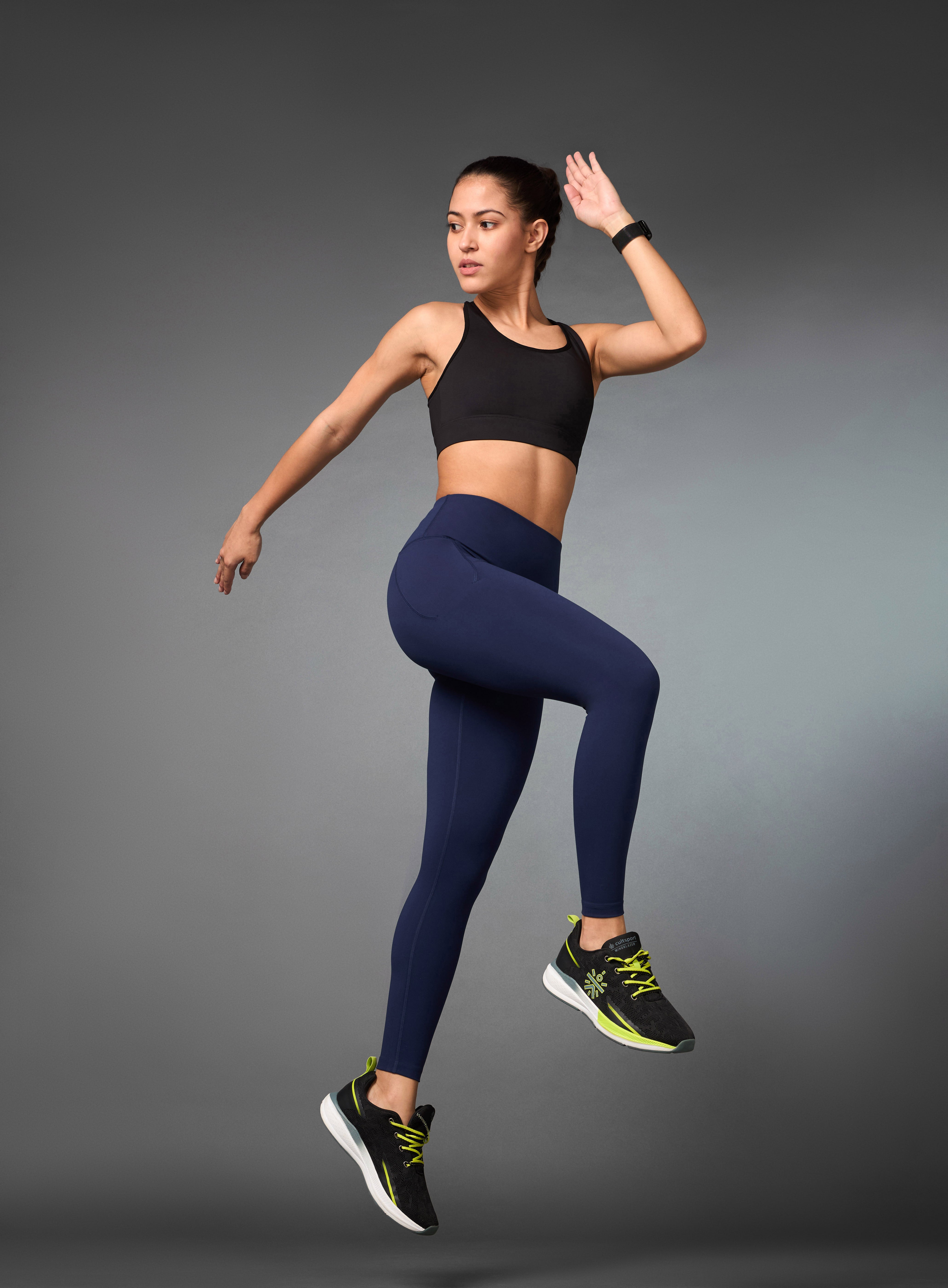 Women's Navy Train All Day COMFlex Tights