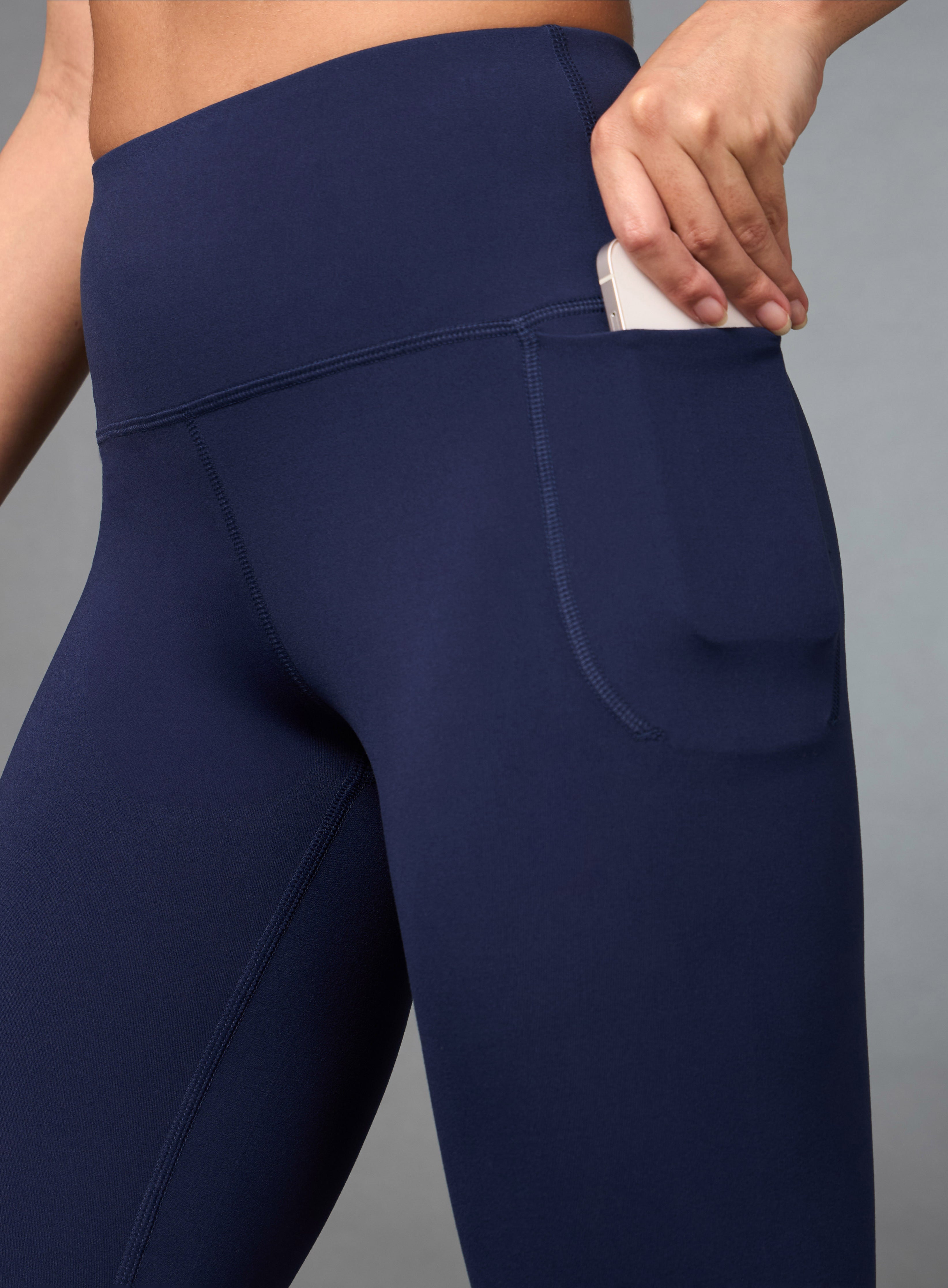 Women's Navy Train All Day COMFlex Tights