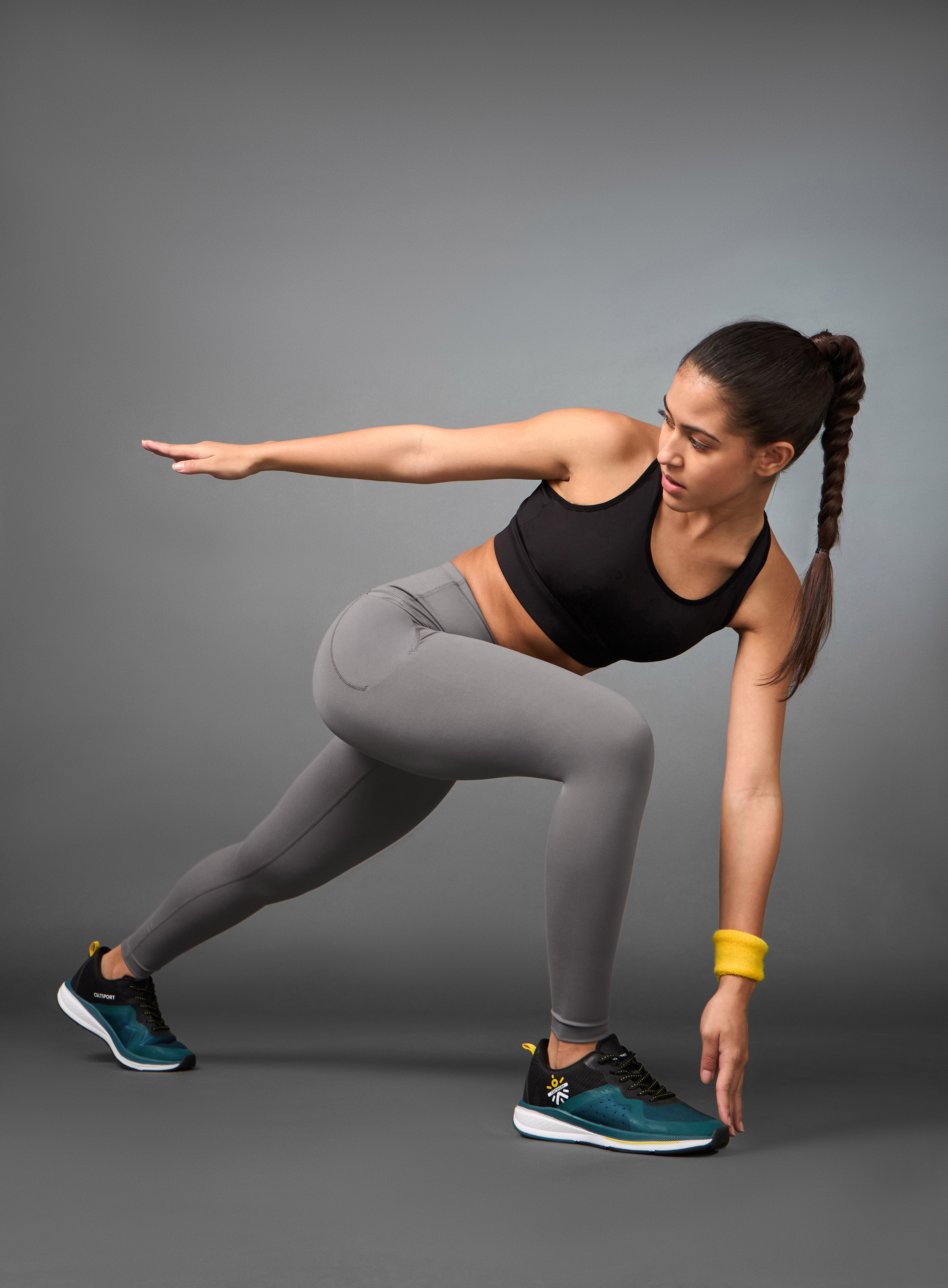 Women's Grey Train All Day COMFlex Tights