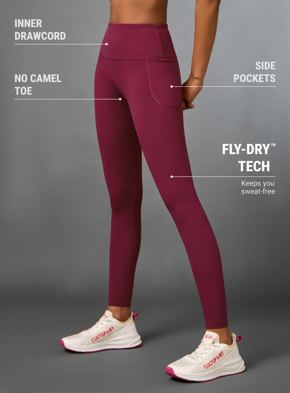 Women's Core Rose Training COMFlex Tights