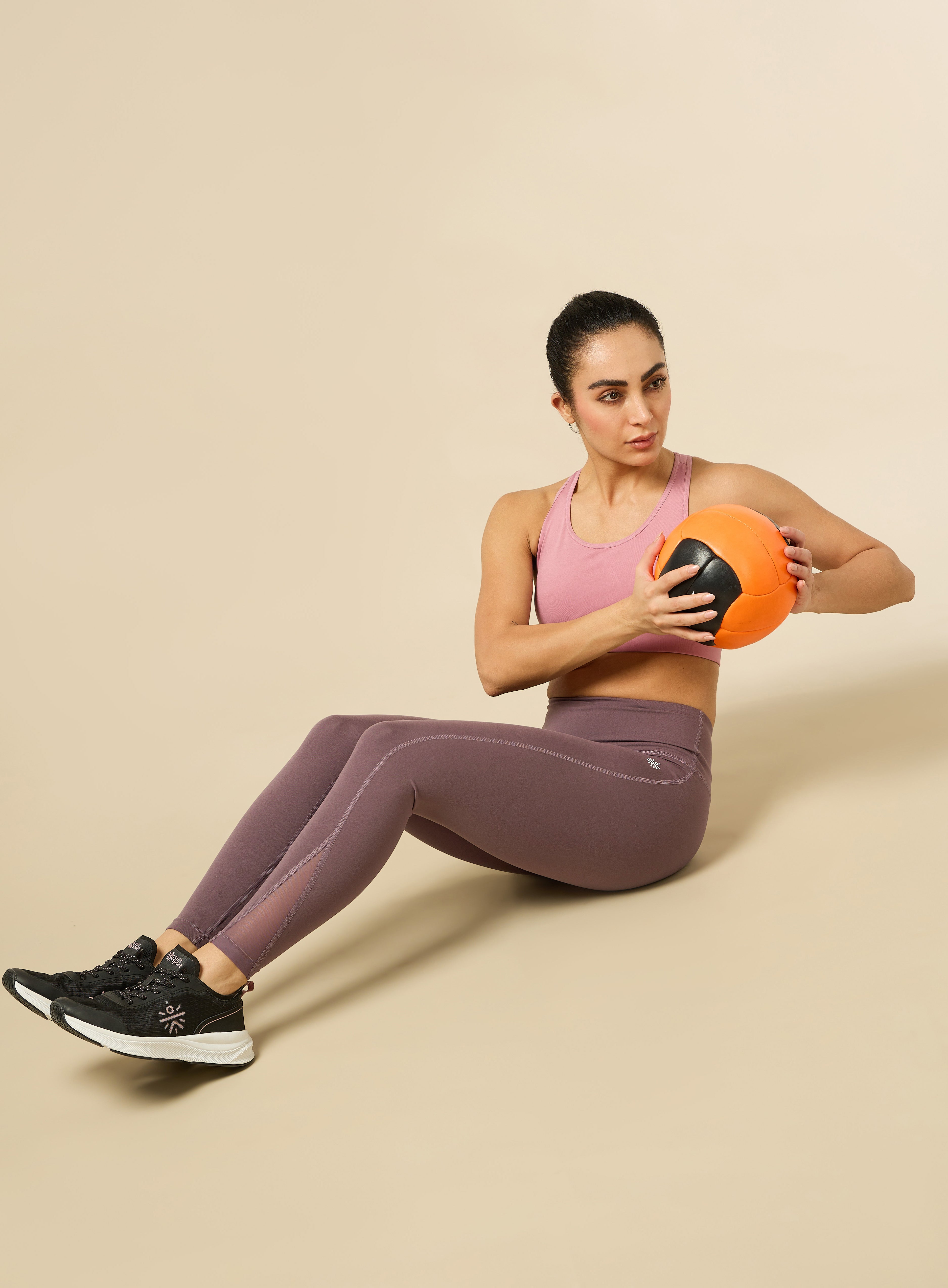 Women's Crossfit Mauve COMFlex Tights