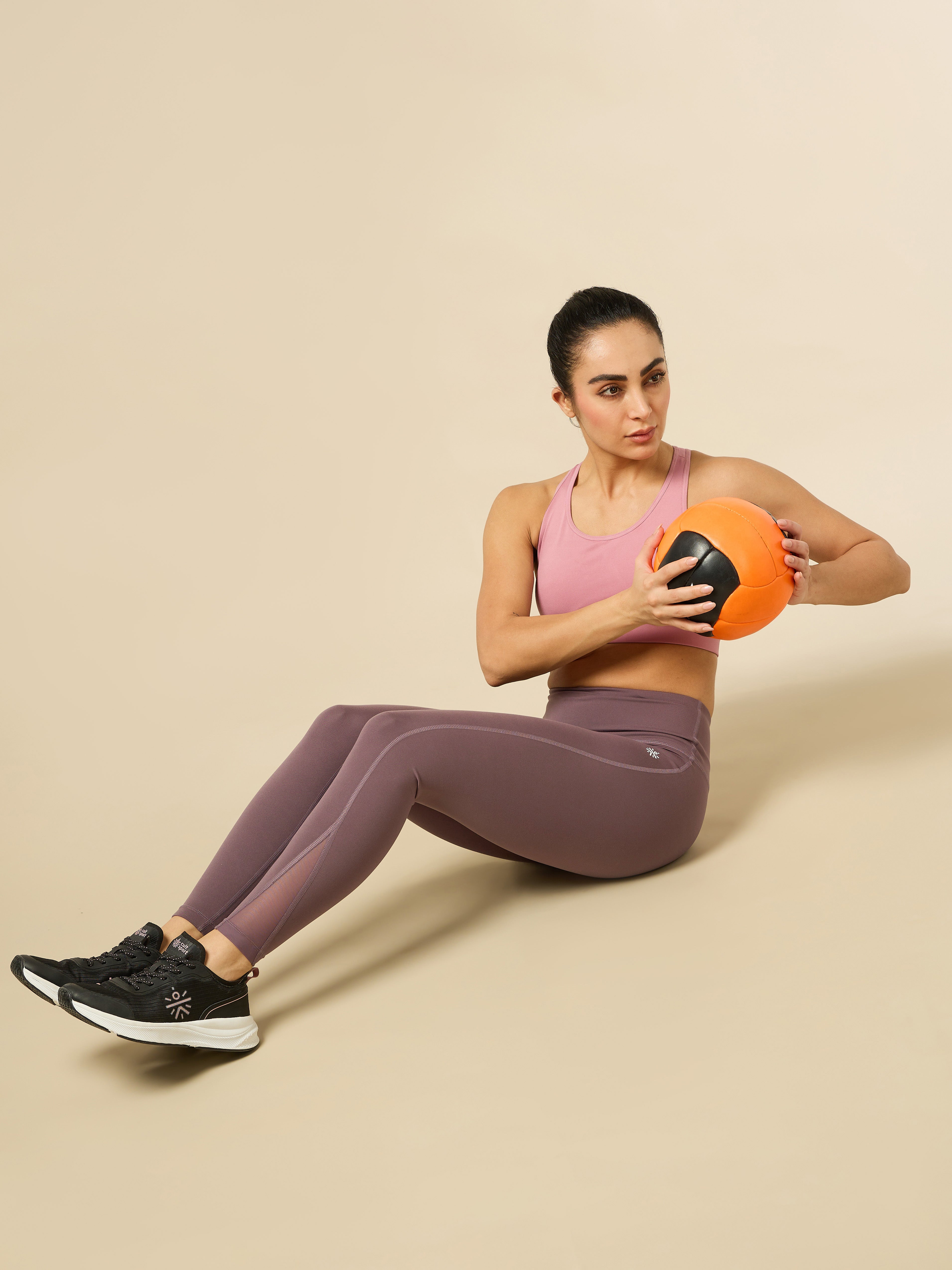 Women's Crossfit Mauve COMFlex Tights