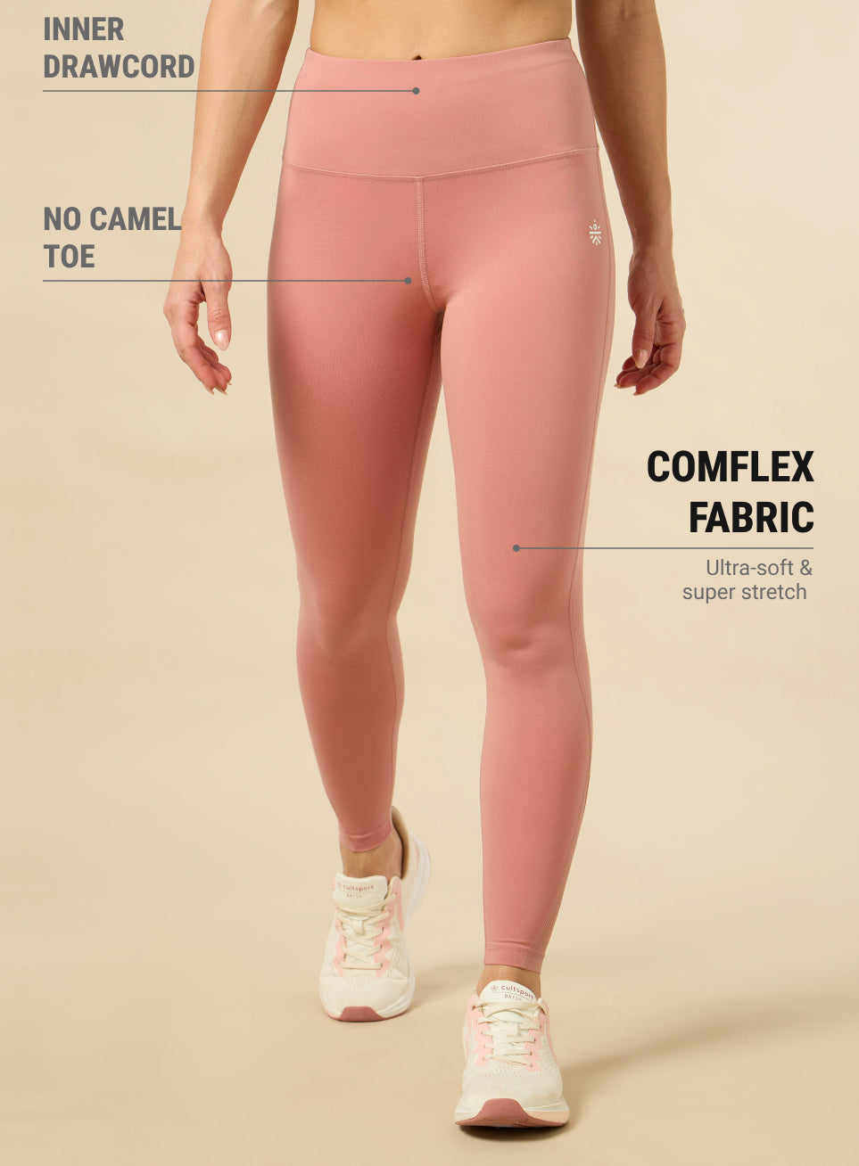 Women's Crossfit Pink COMFlex Tights