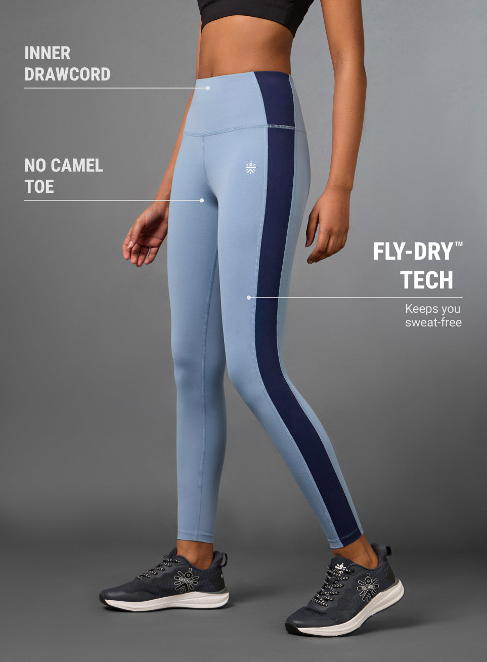 Women's Blue Transform COMFlex Tights