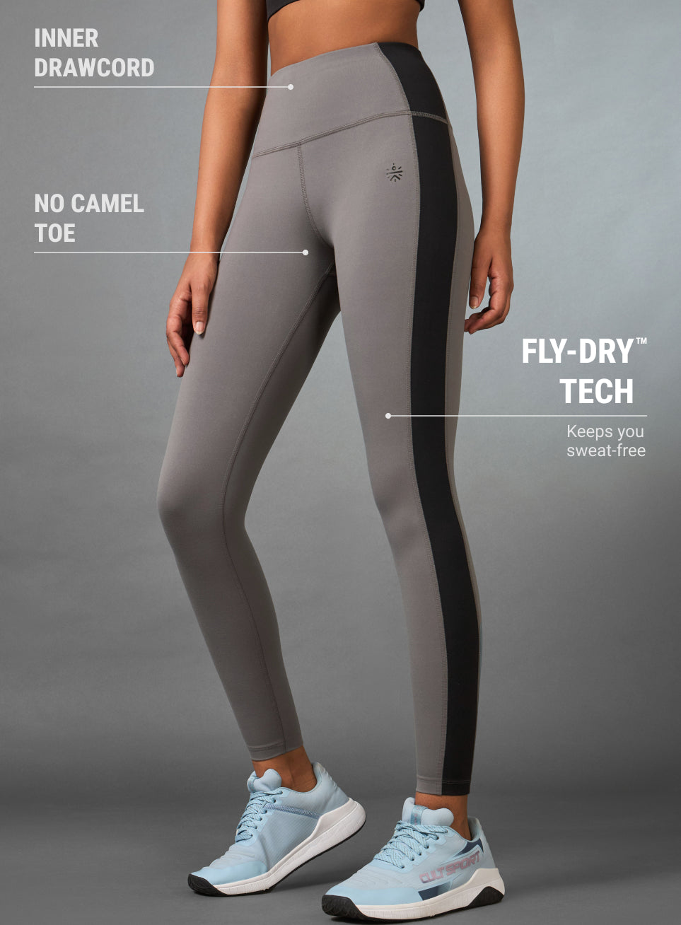 Women's Grey Transform COMFlex Tights