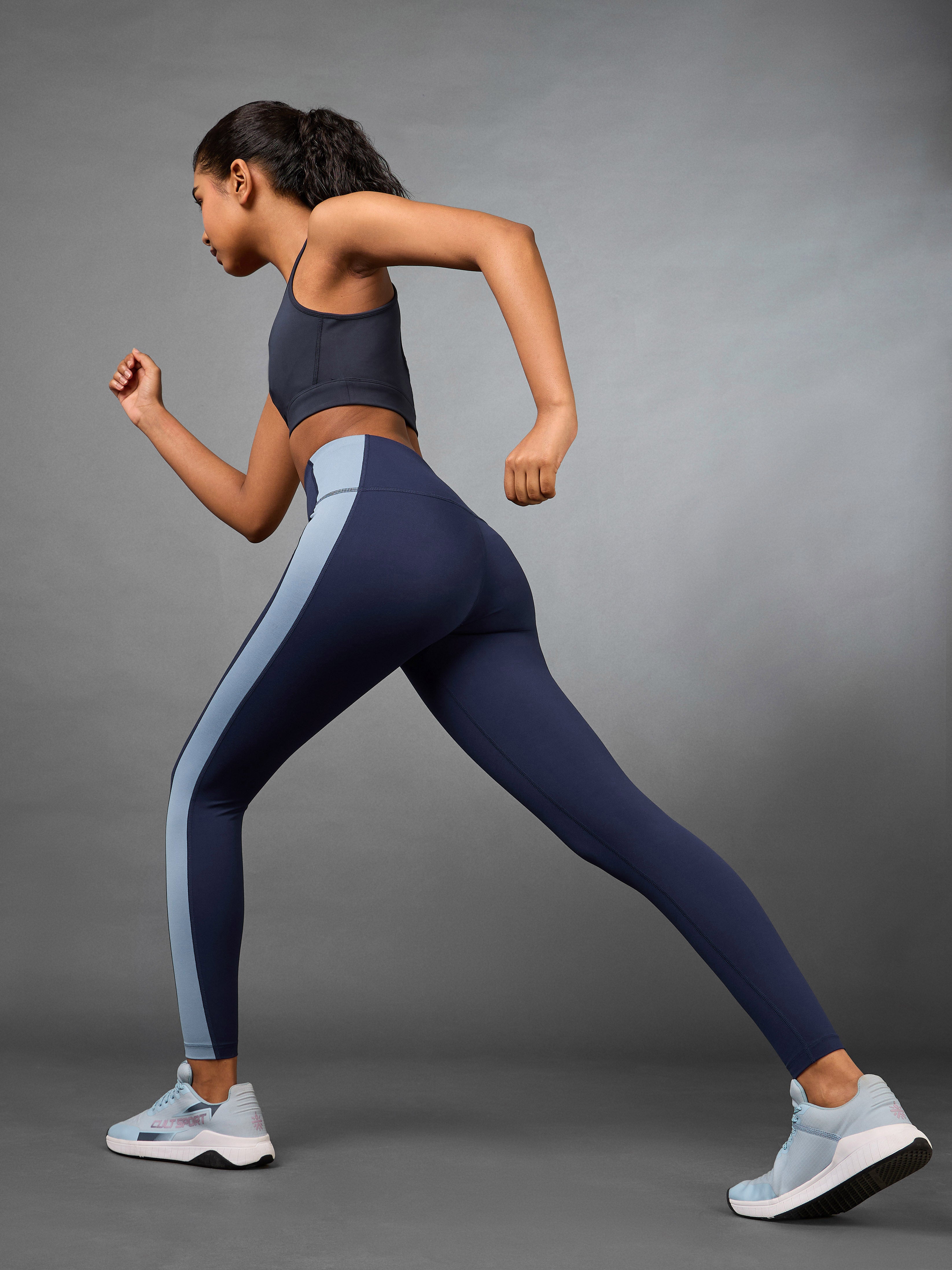 Women's Navy Transform COMFlex Tights