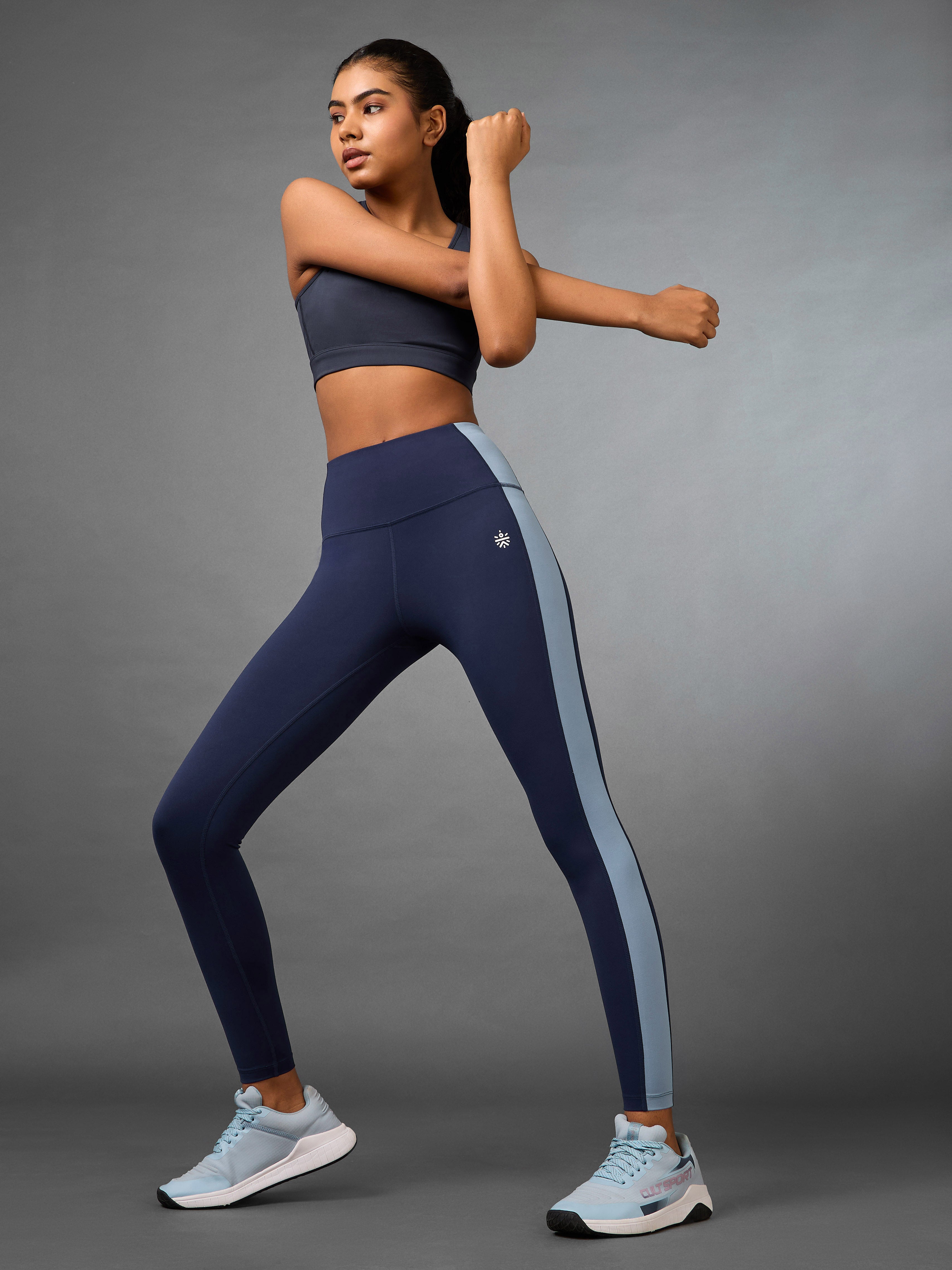 Women's Navy Transform COMFlex Tights