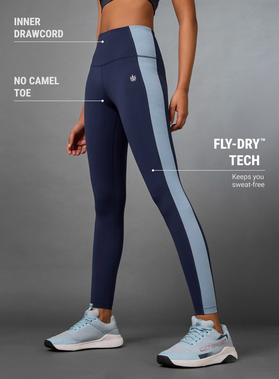 Women's Navy Transform COMFlex Tights