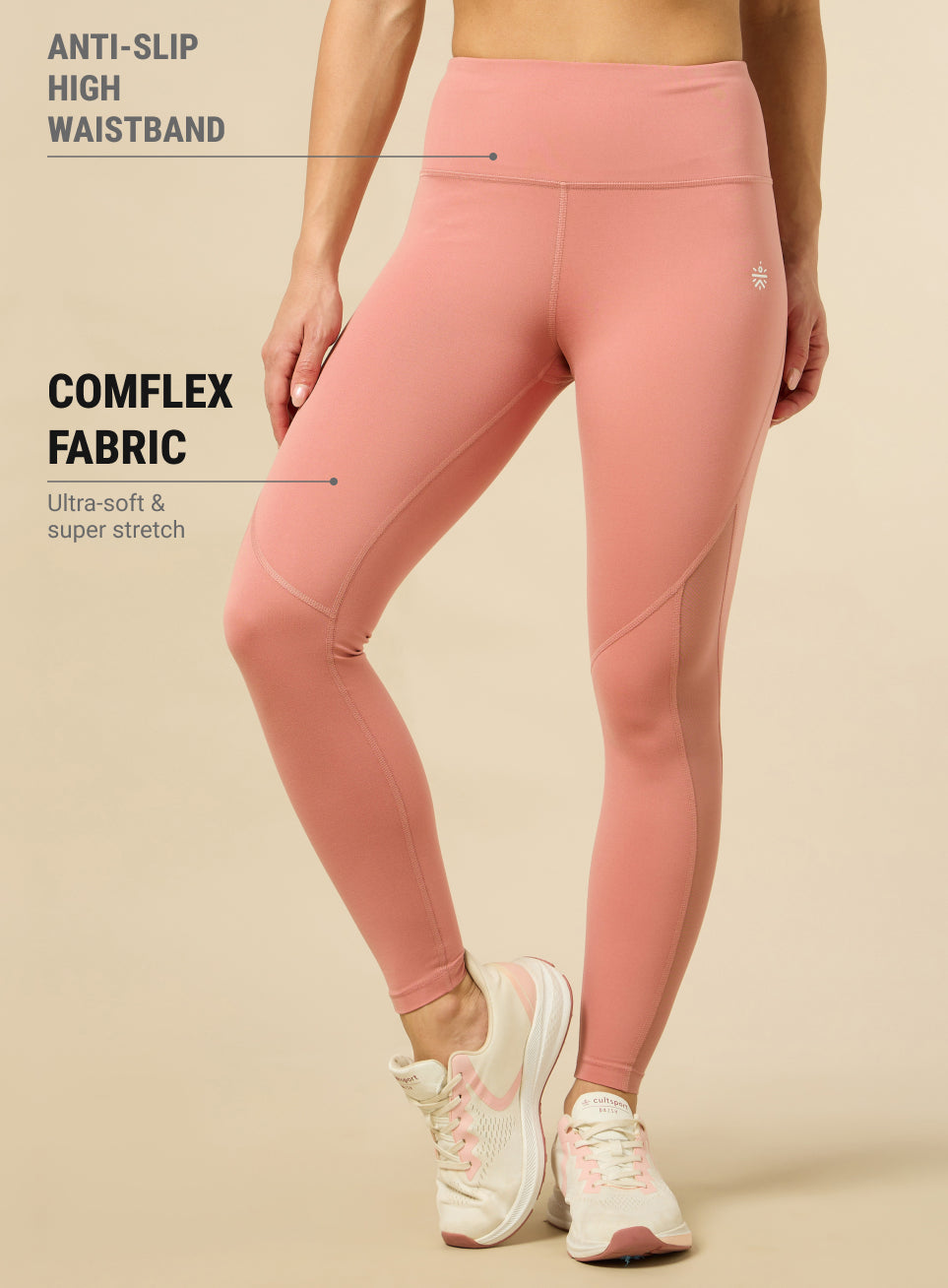 Women's HIIT Peach COMFlex Tights