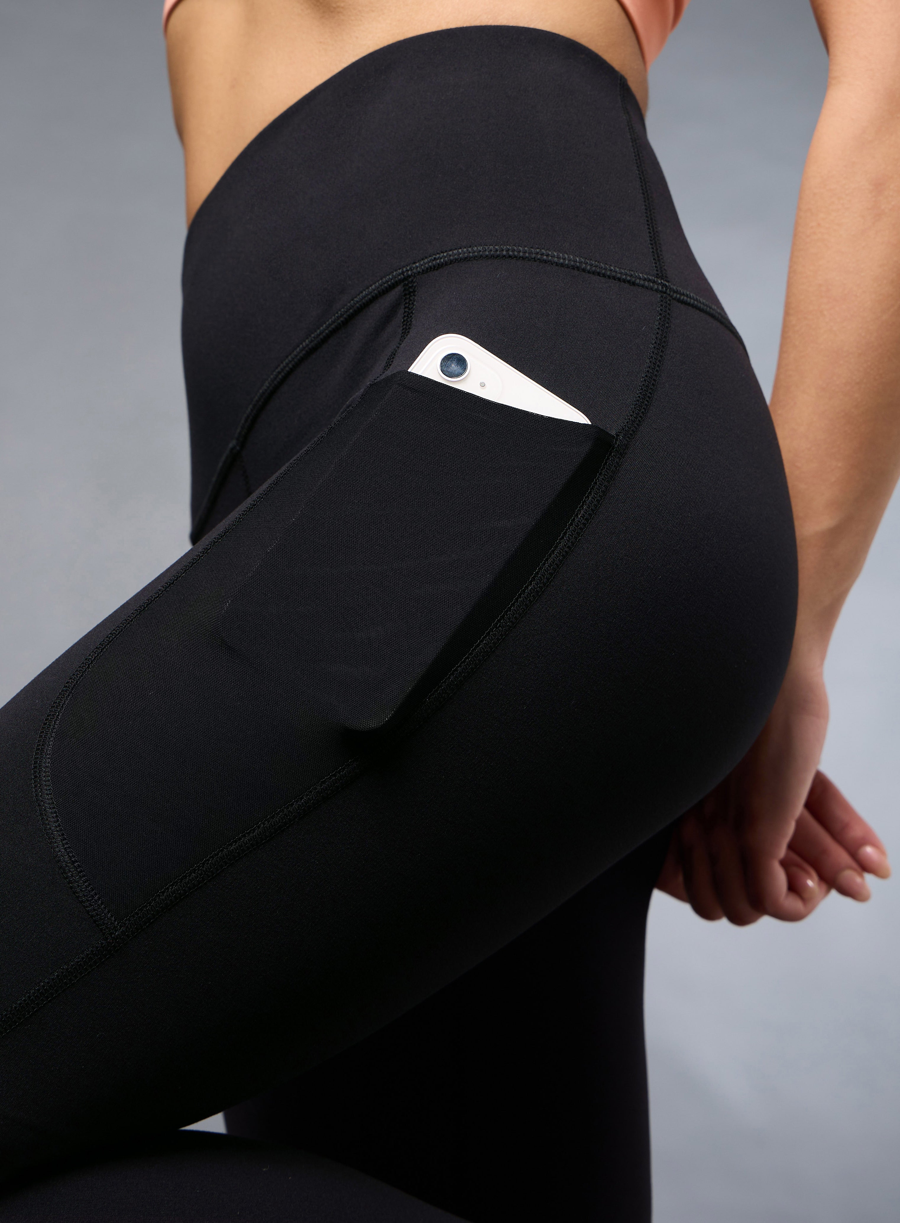 Women's Black Run Elevate COMFLex Tights