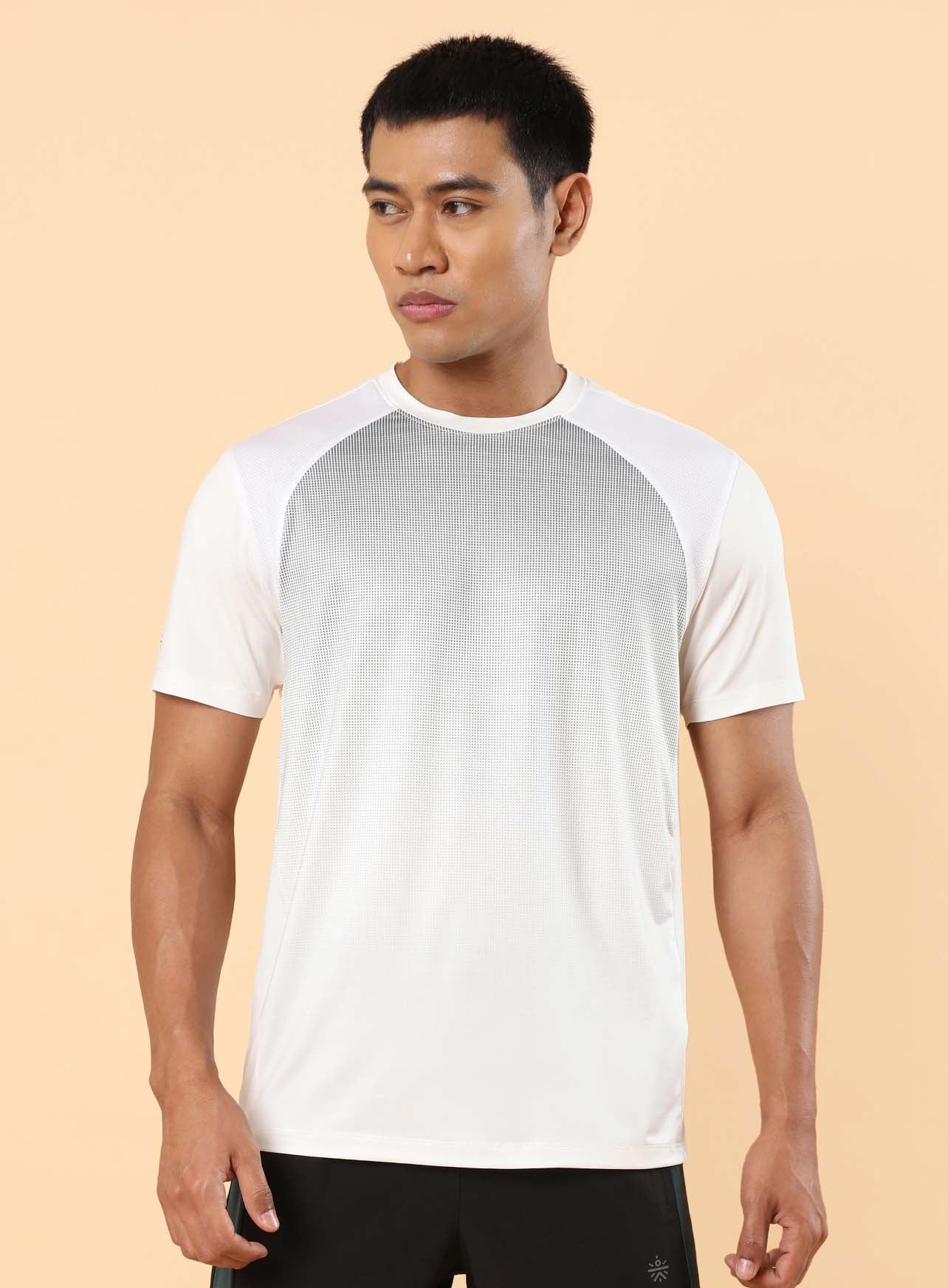 Men's White Max Play Workout T-shirt