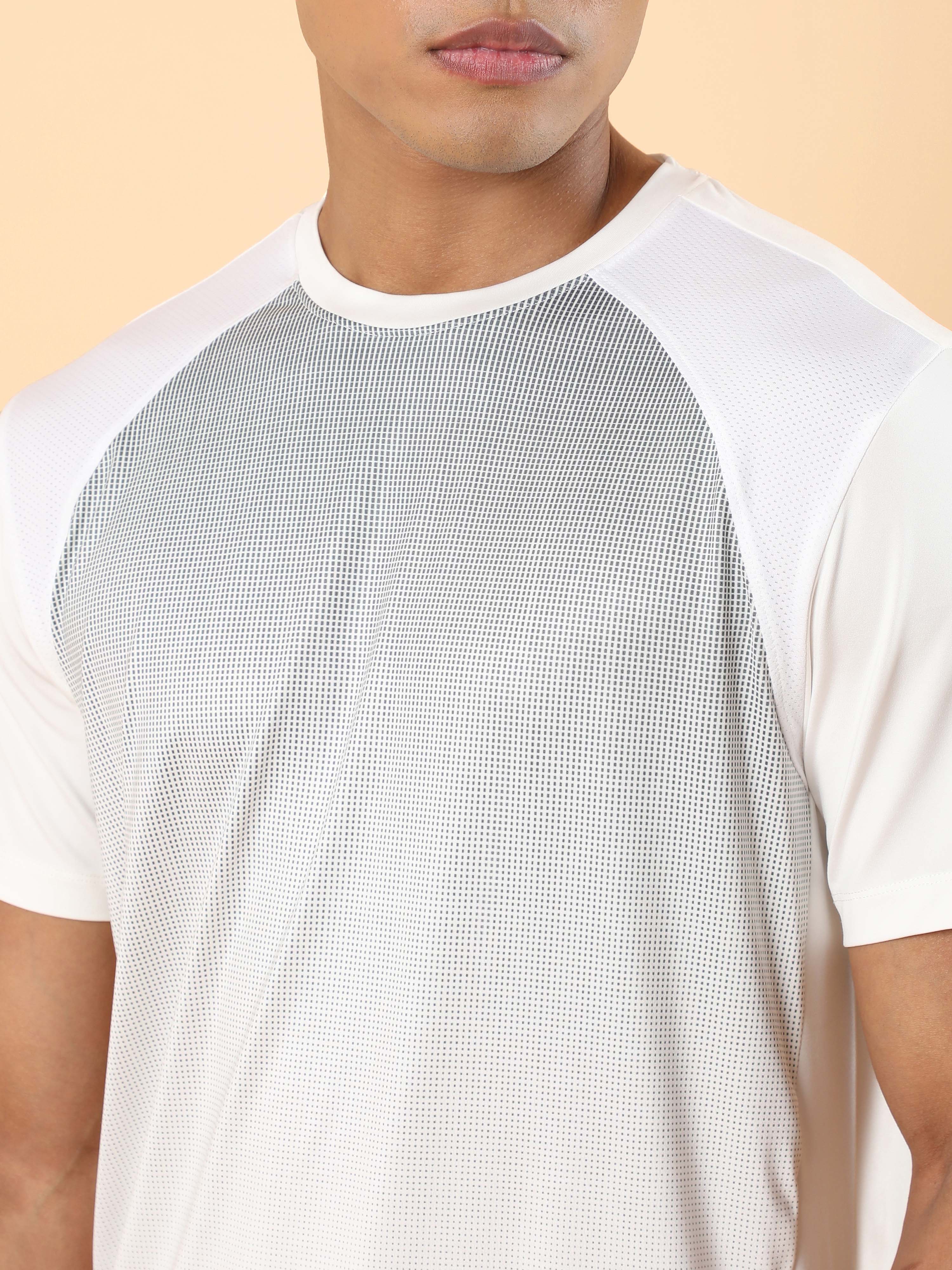 Men's White Max Play Workout T-shirt