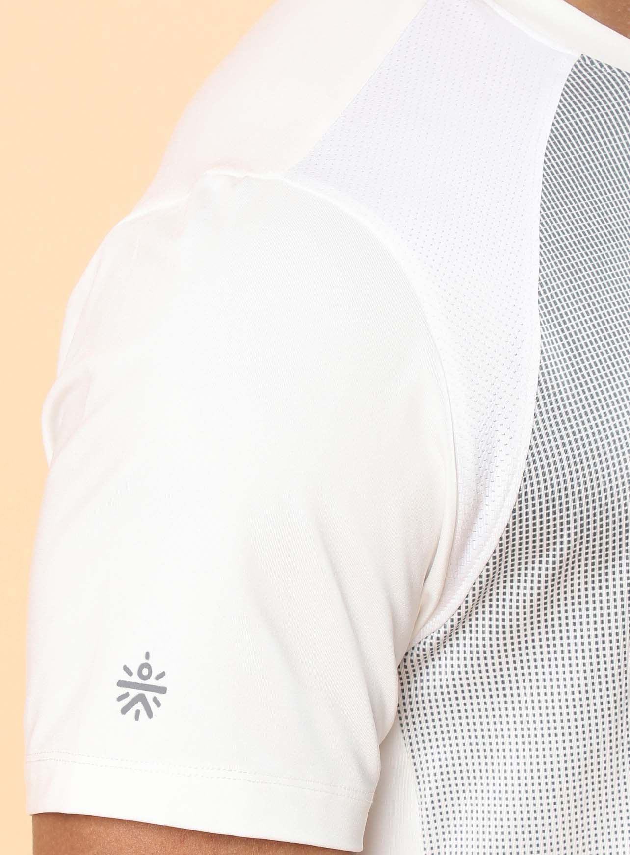 Men's White Max Play Workout T-shirt