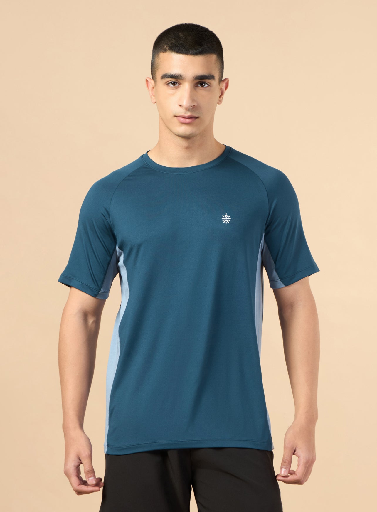 Men's Navy Active Pop Performance T-shirt