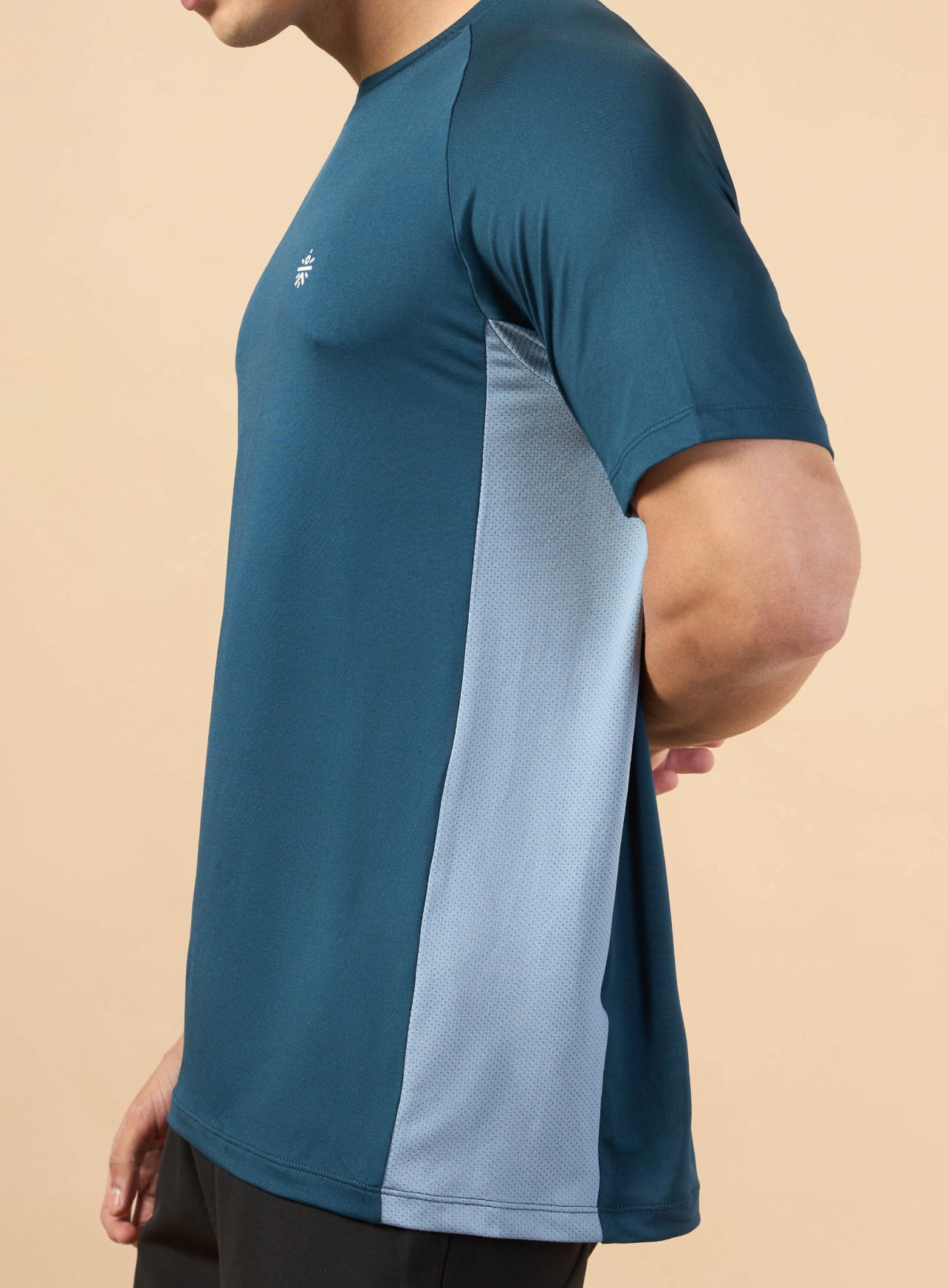 Men's Navy Active Pop Performance T-shirt