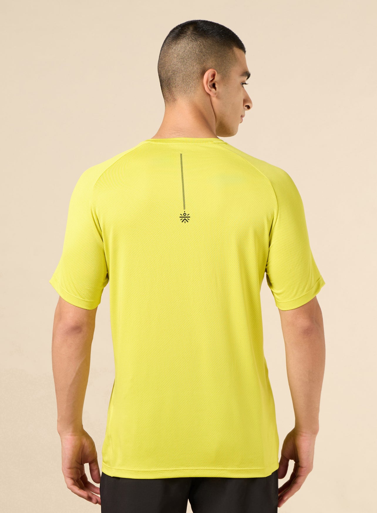 Men's Lime All Day Sports Training T-shirt