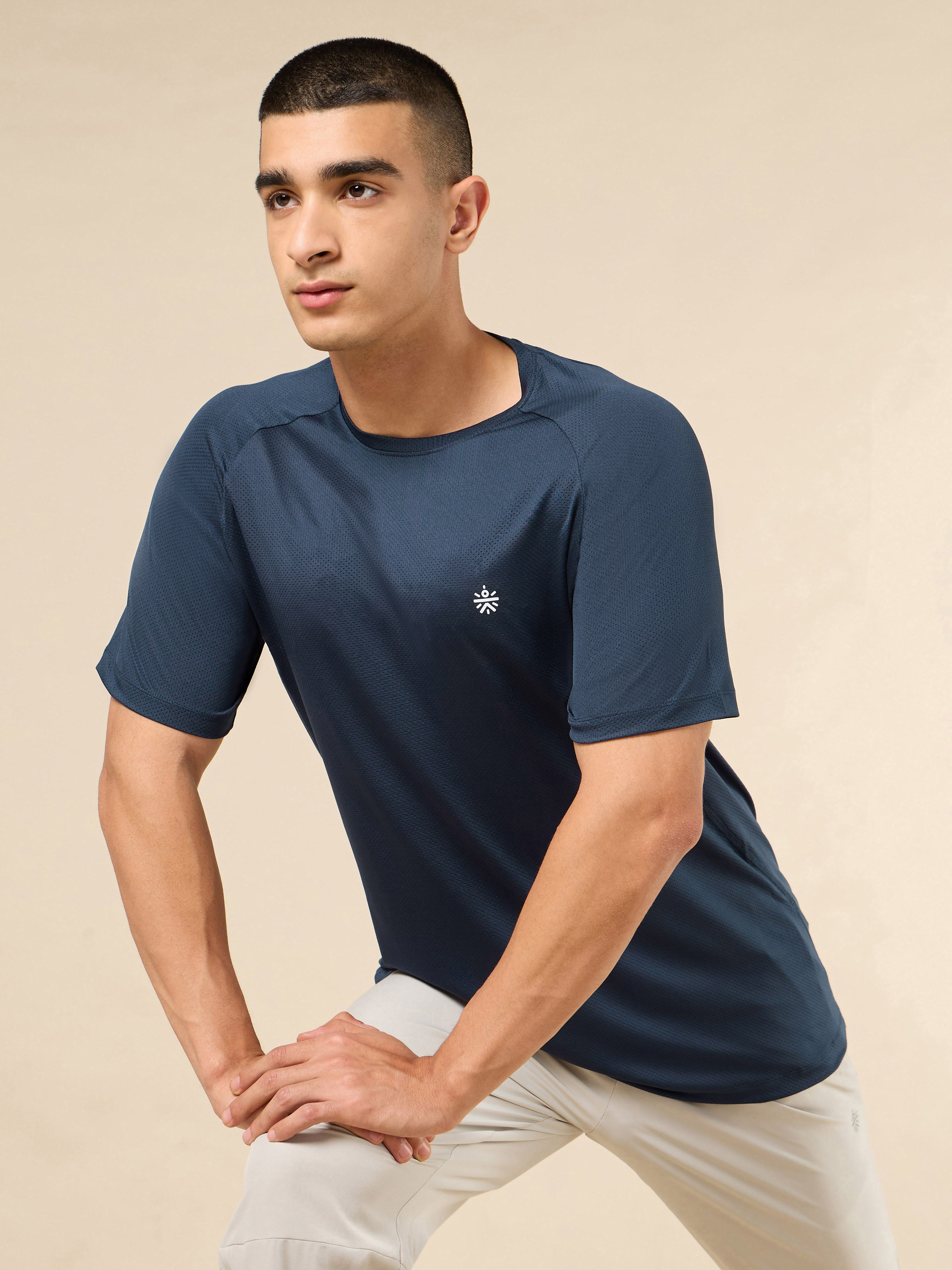 Men's Navy All Day Sports Training T-shirt