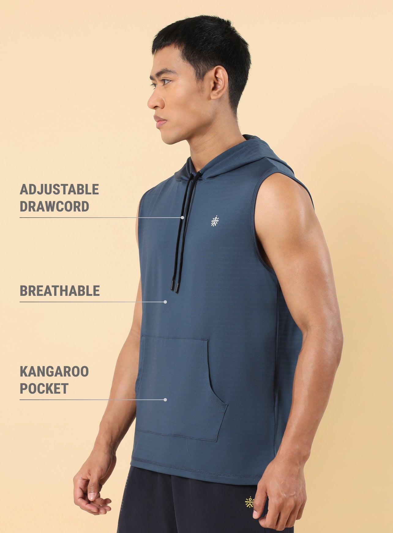 Men's Navy Active T-shirt