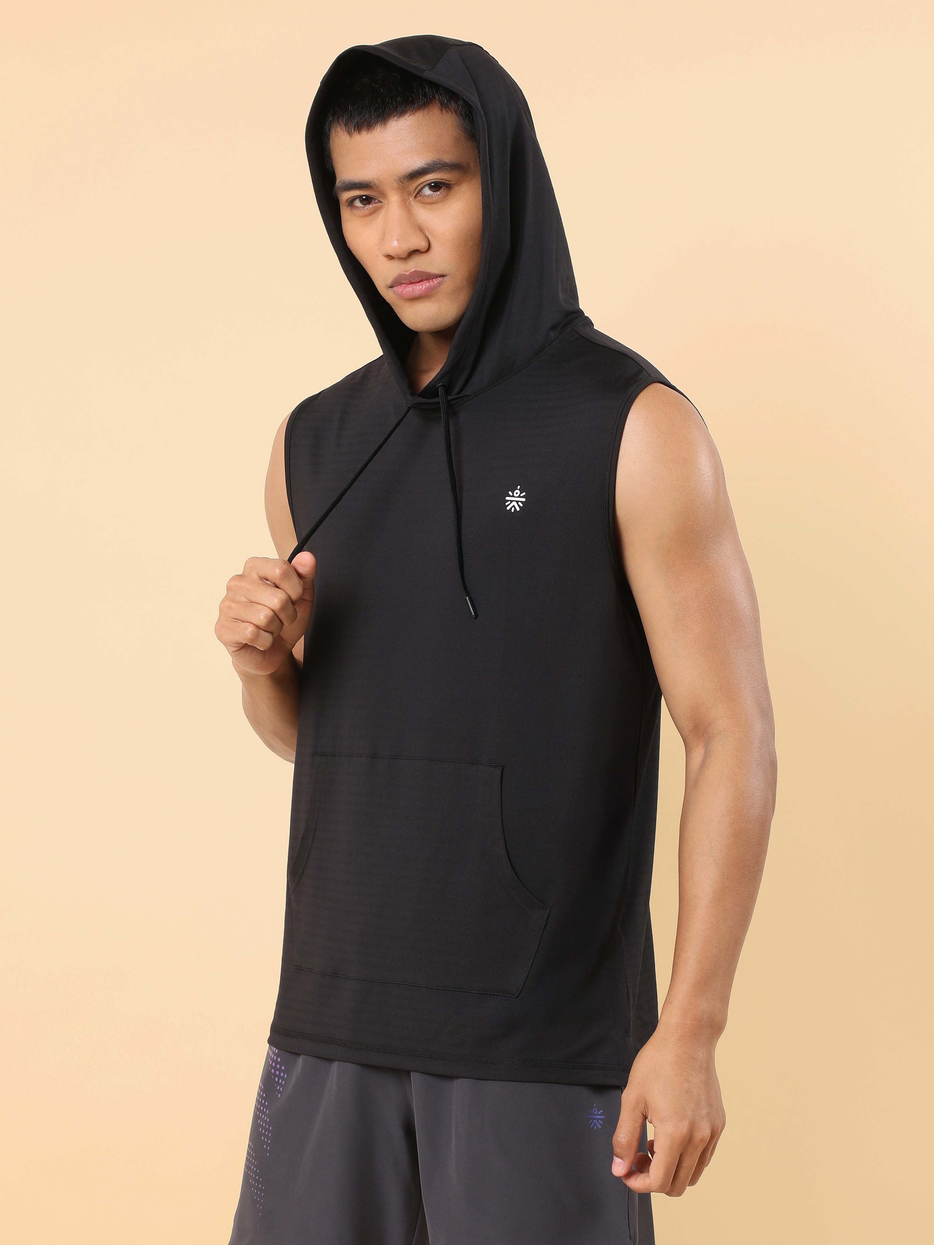Men's Black Active T-shirt