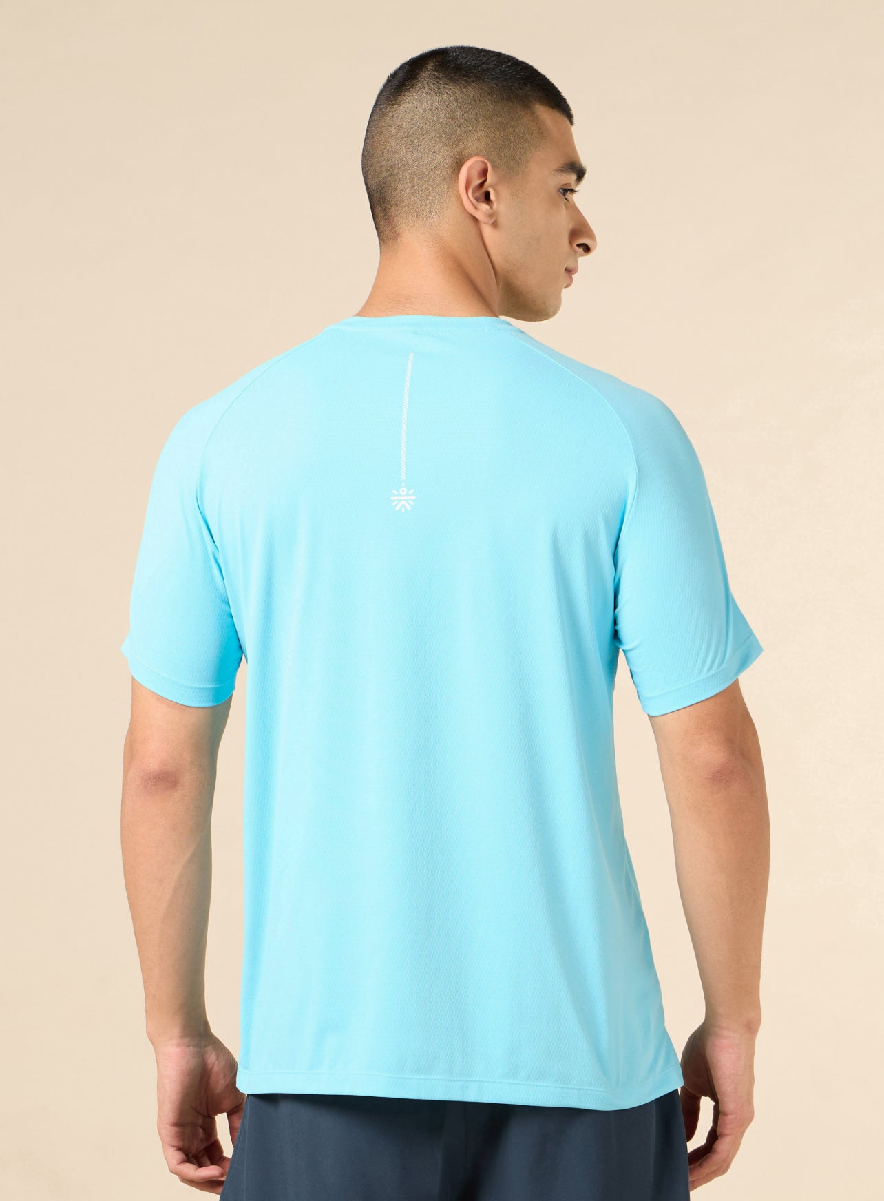Men's Blue All Sport Diamond Knit Training T-shirt