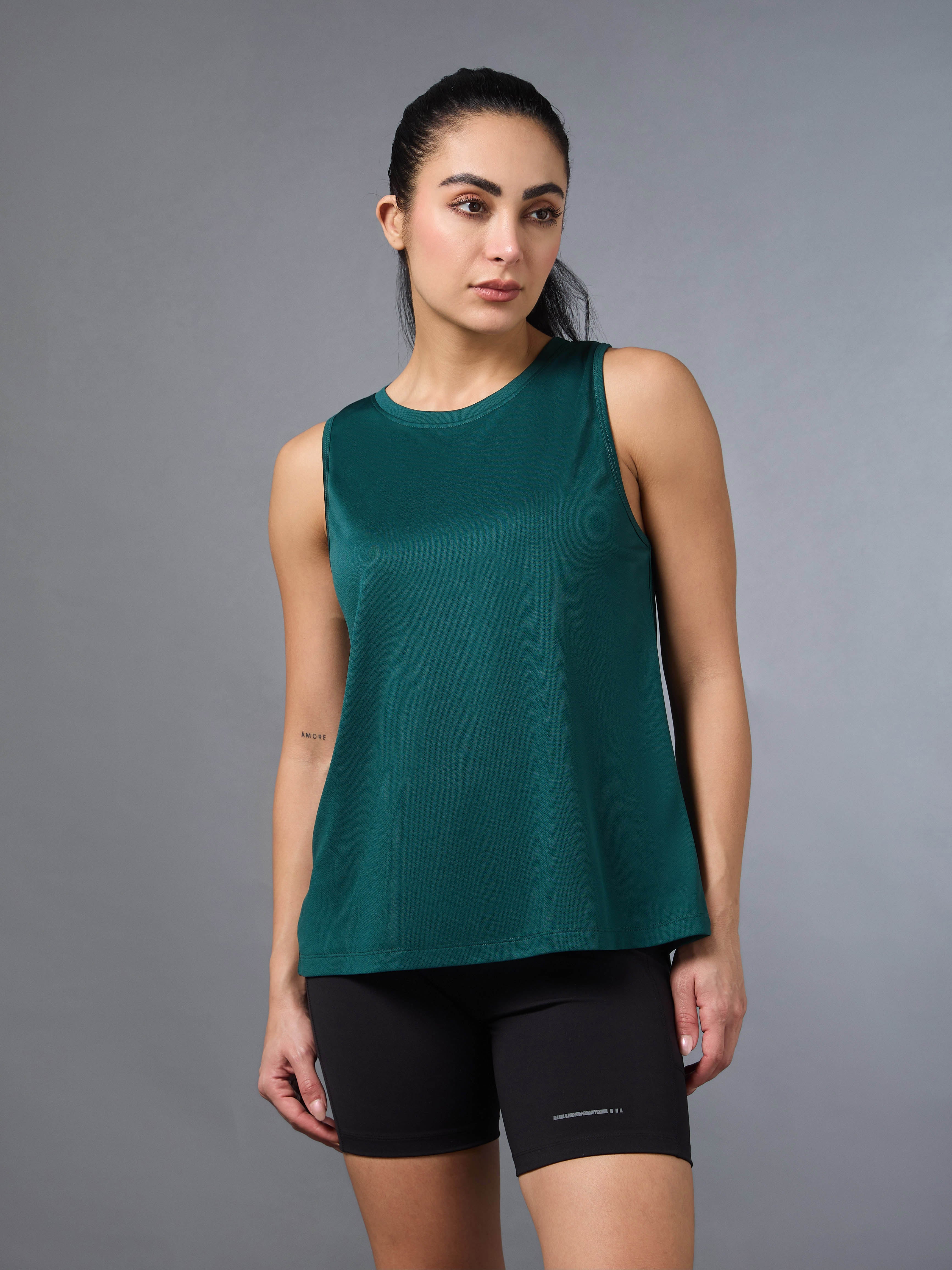 Women's All Day Active Teal Tank