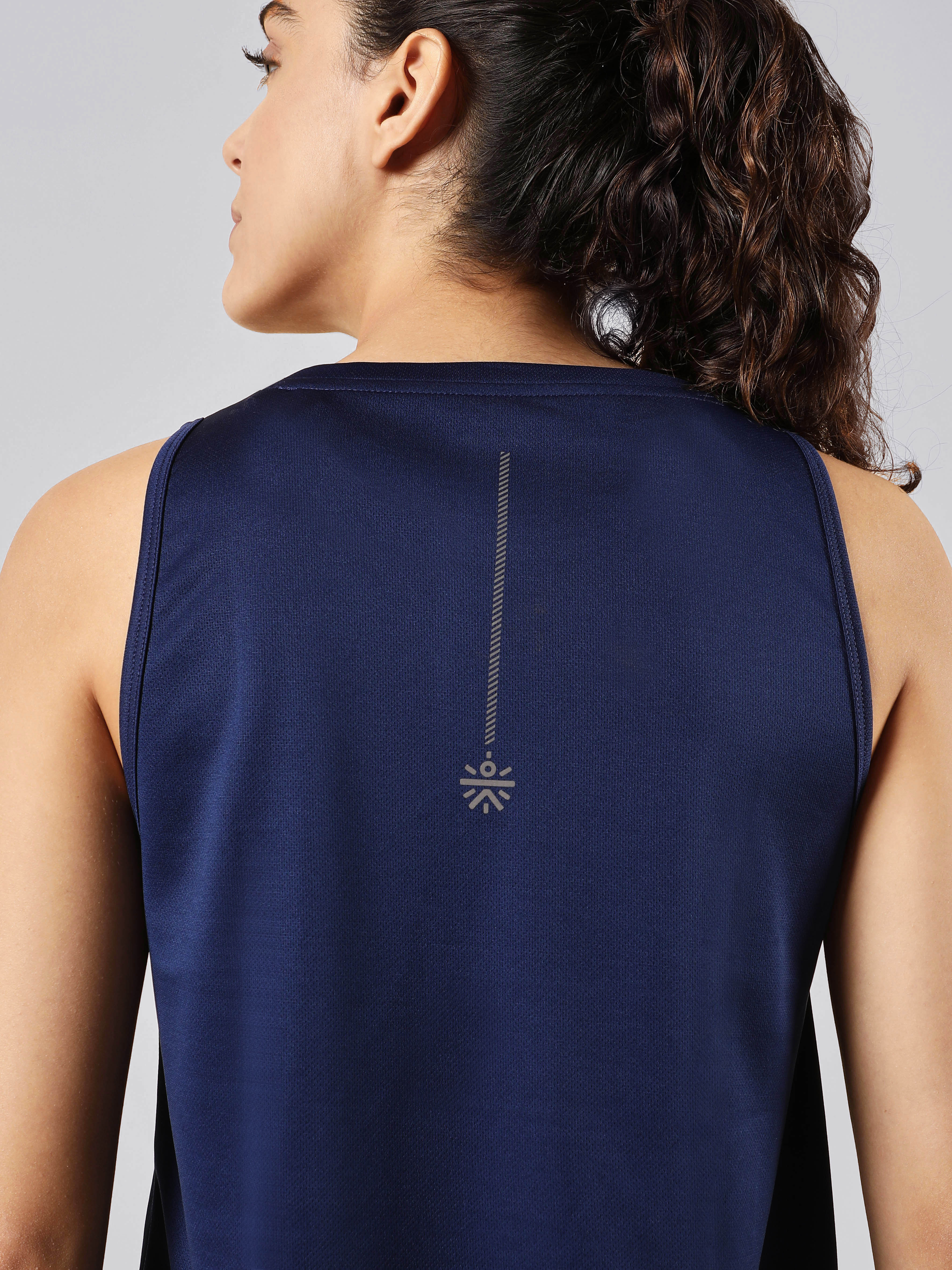 Women's All Day Active Navy Tank