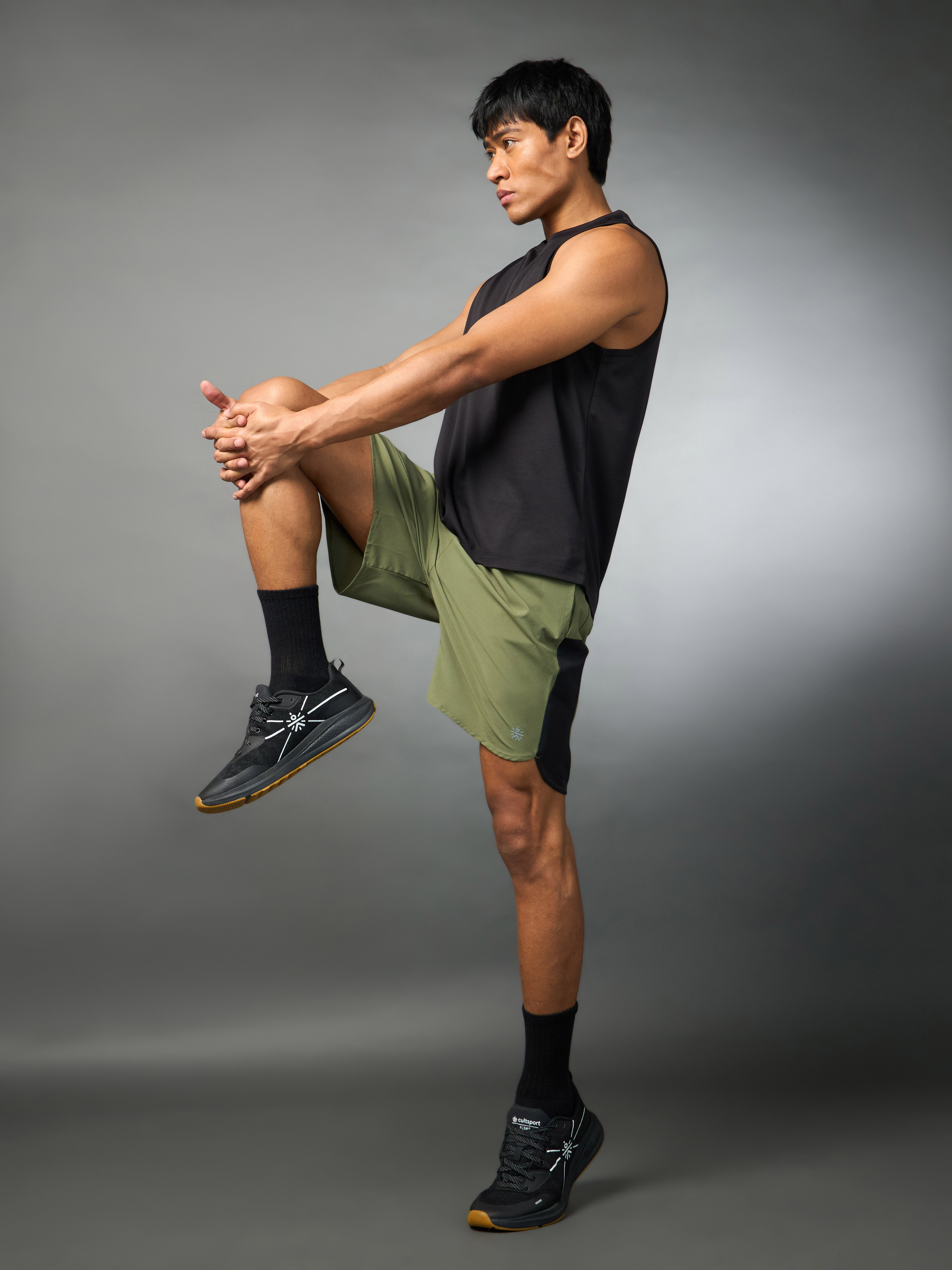 Men's Running Essential Black Tank