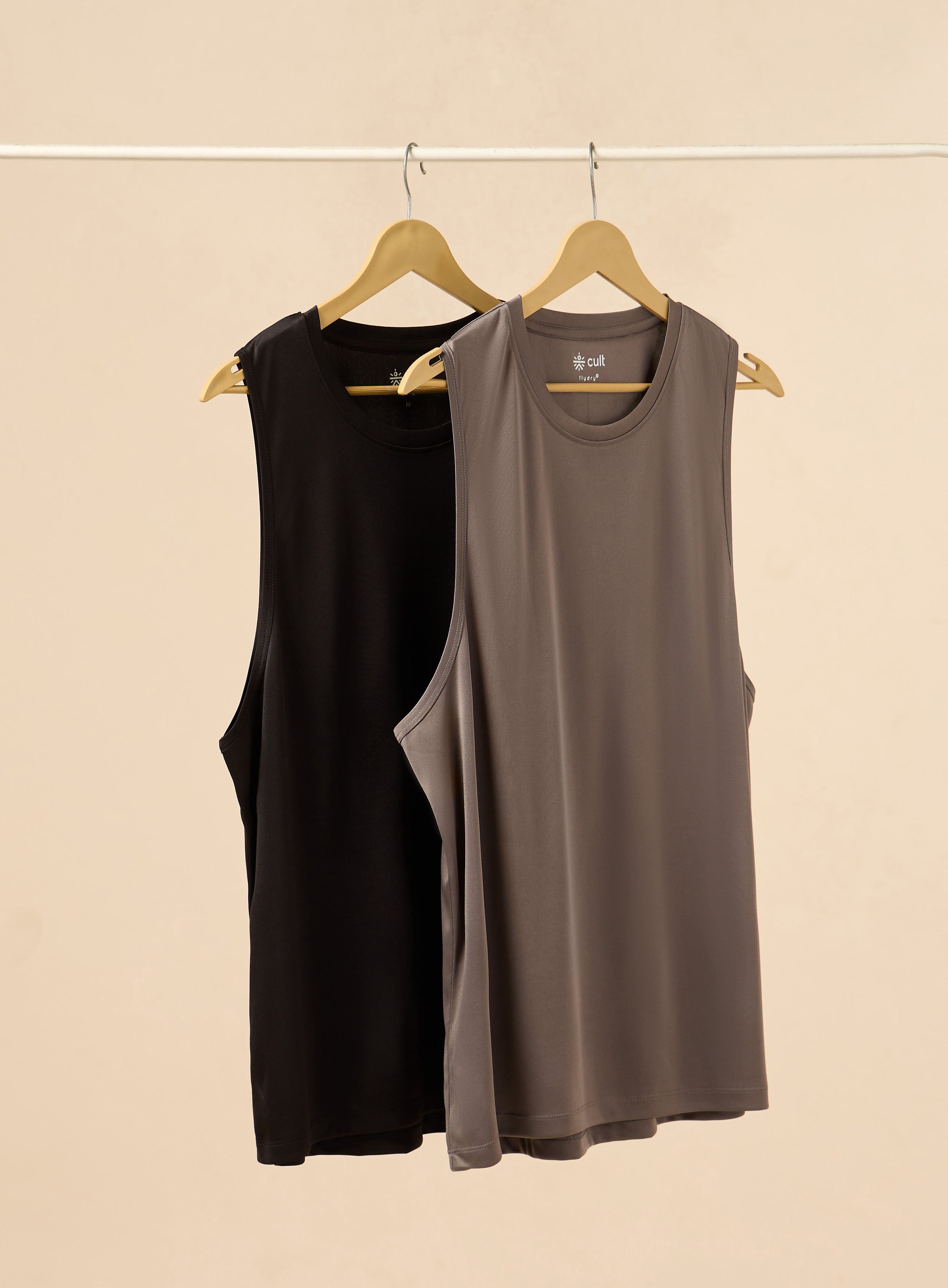 Men's Running Essential Pack of 2 Tanks