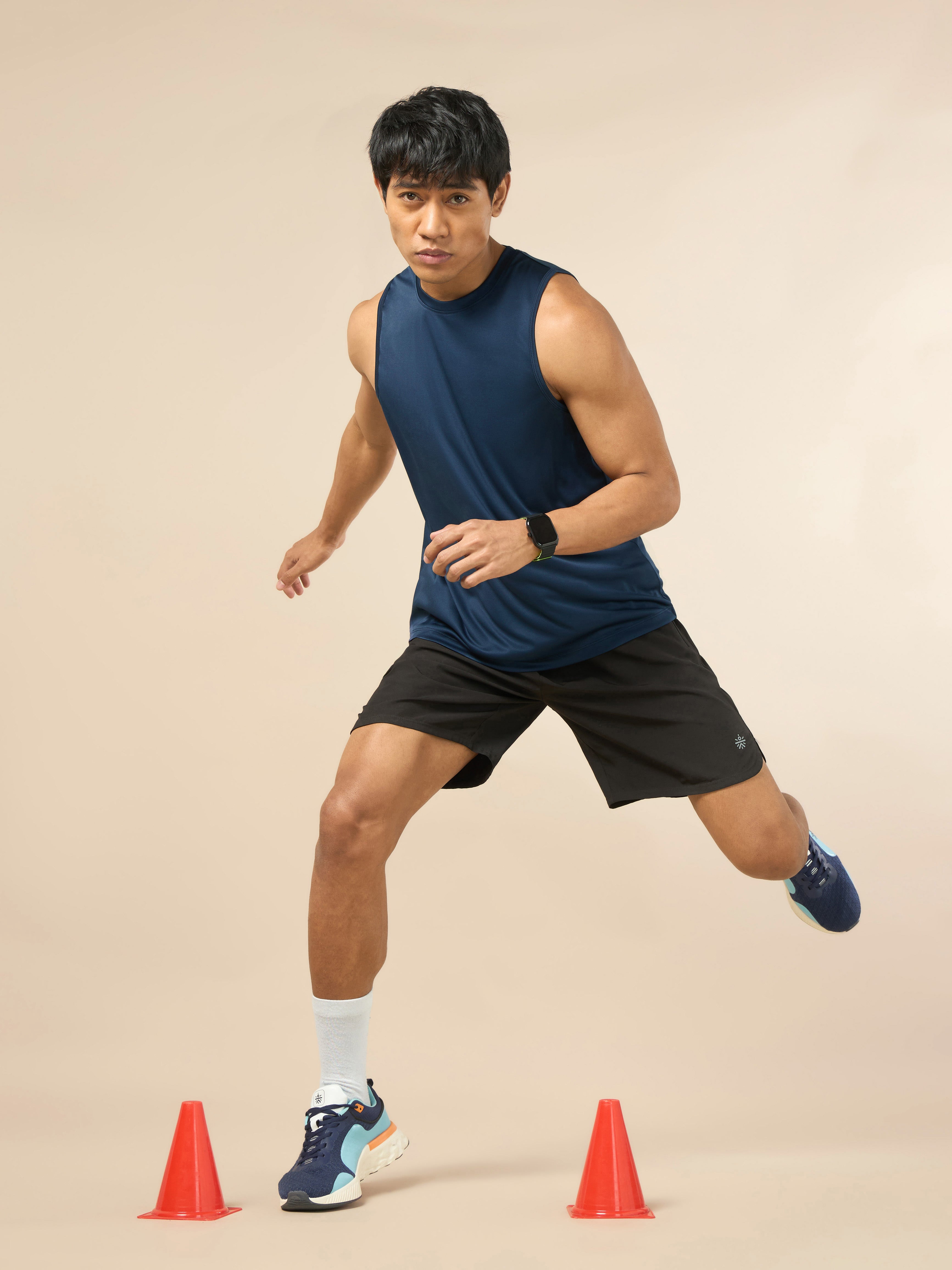 Men's Running Essential Pack of 2 Tanks