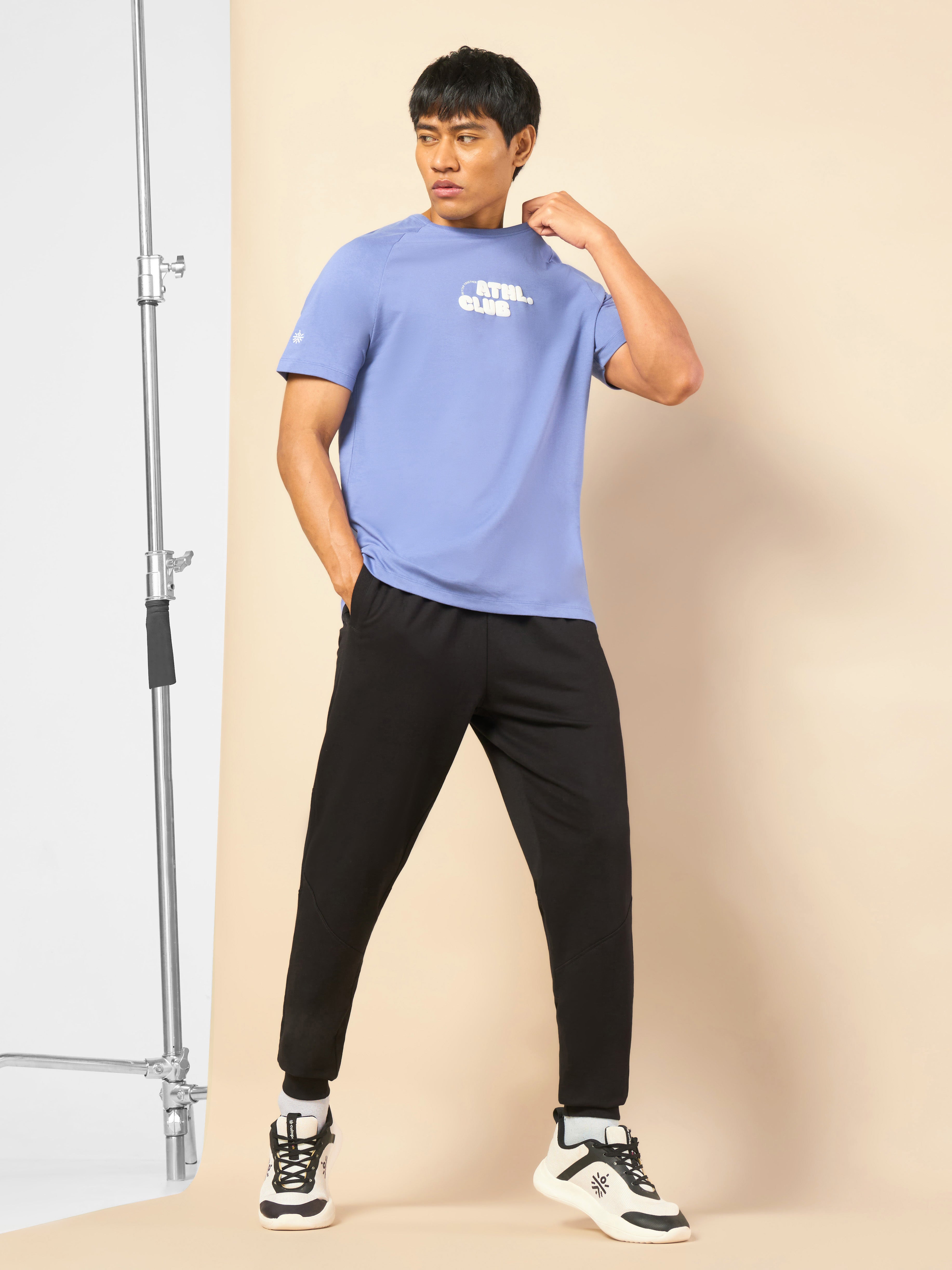 Men's Cult Flex Black Joggers