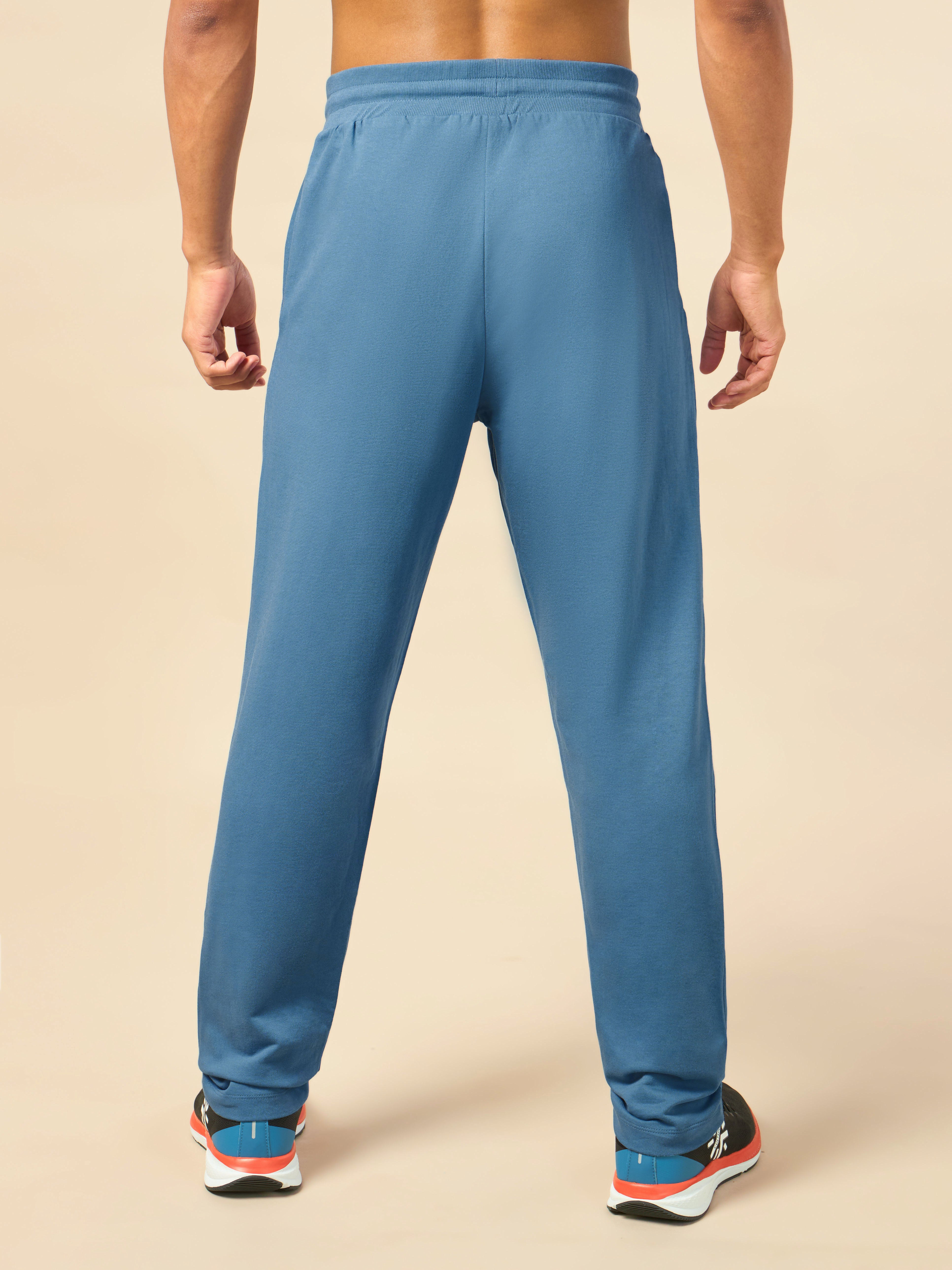 Men's Step Up Blue Lifestyle Trackpants