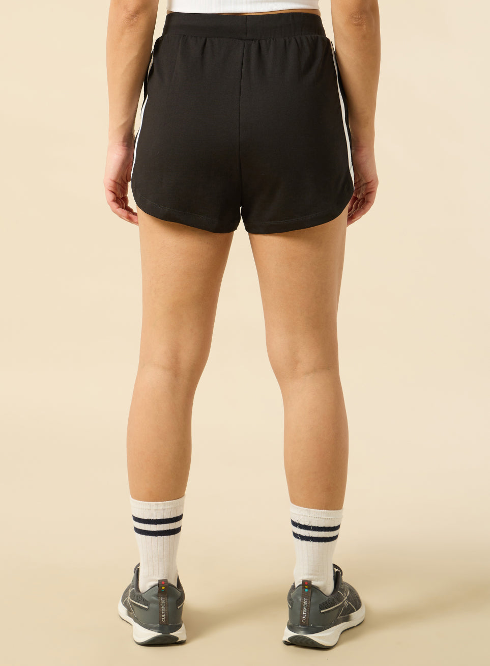 Women's Black Training Essentials Shorts