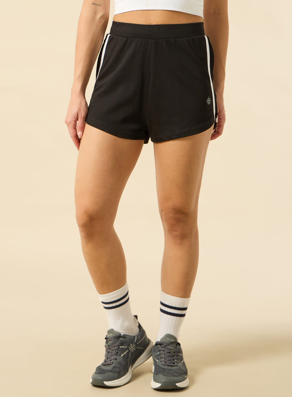 Women's Black Training Essentials Shorts