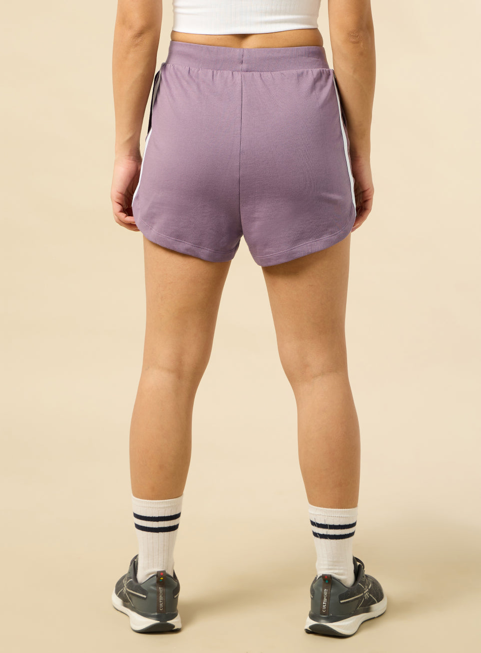 Women's Mauve Training Essentials Shorts