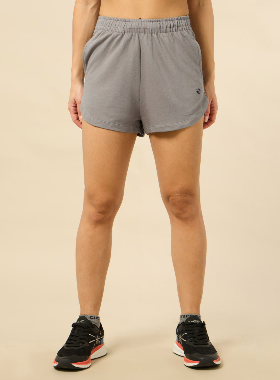 Women's Grey Cult Play Shorts