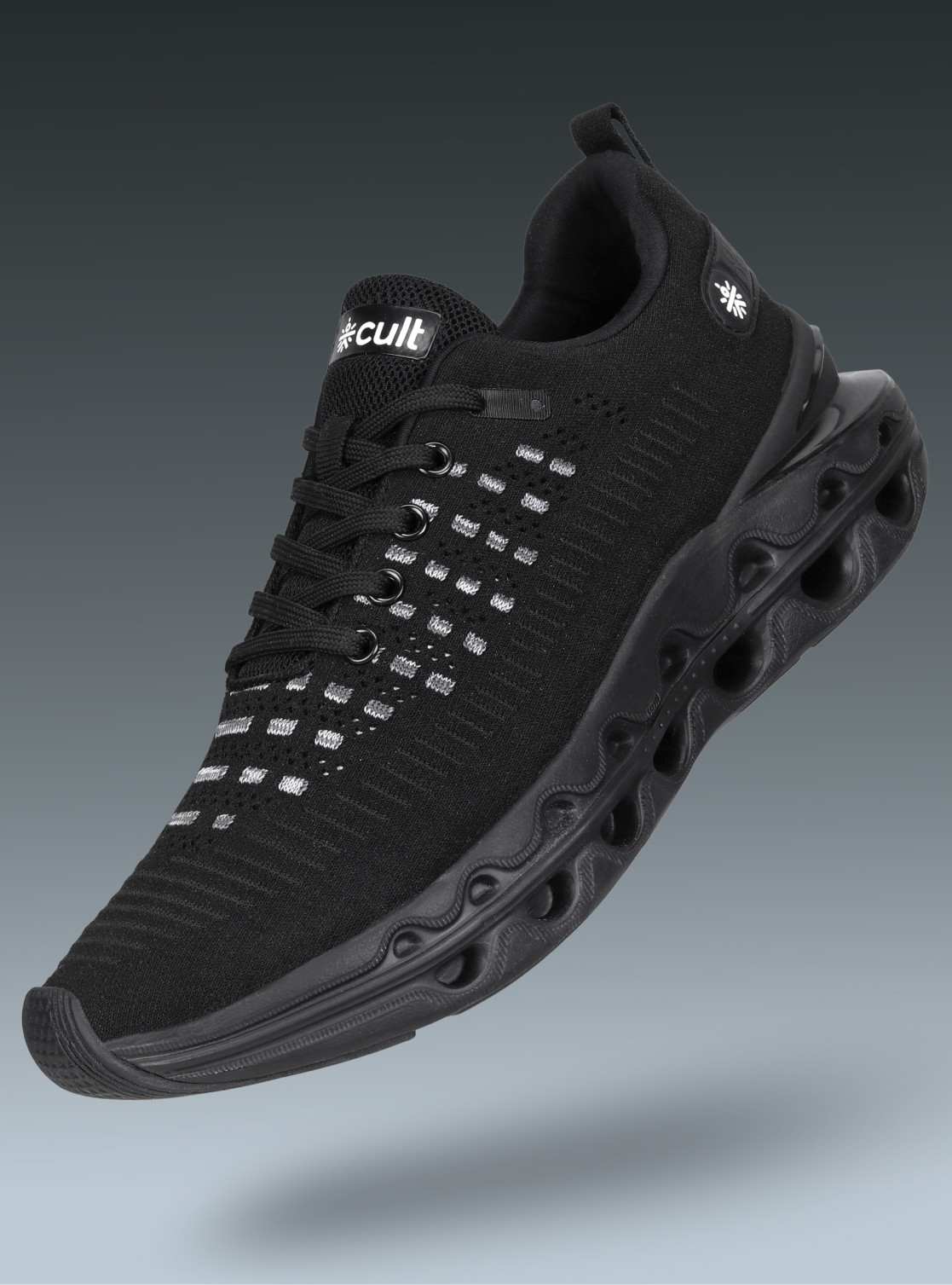 cult Men's Flexora Sneaker Shoes - Black